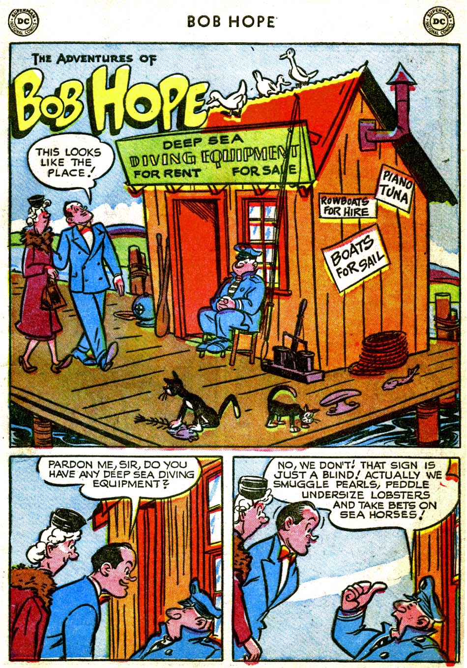 Read online The Adventures of Bob Hope comic -  Issue #20 - 11