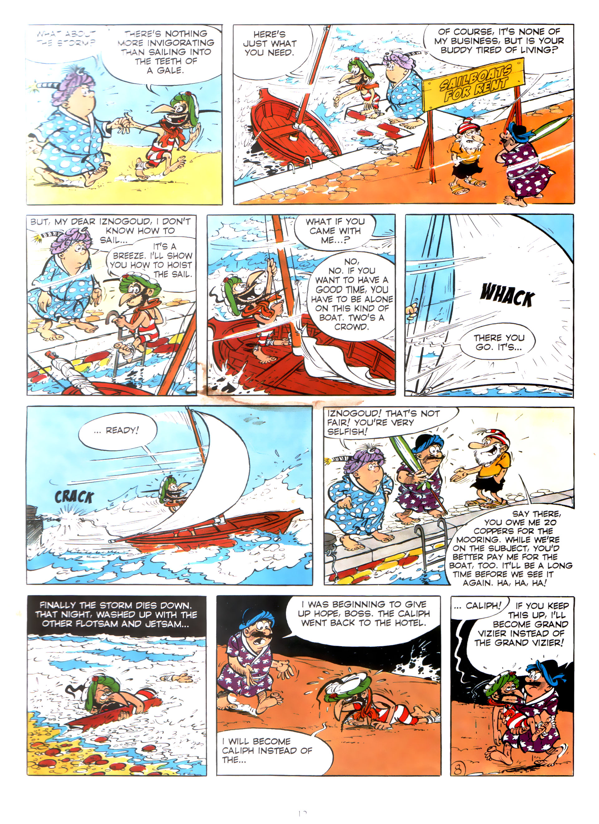 Read online Iznogoud comic -  Issue #2 - 10