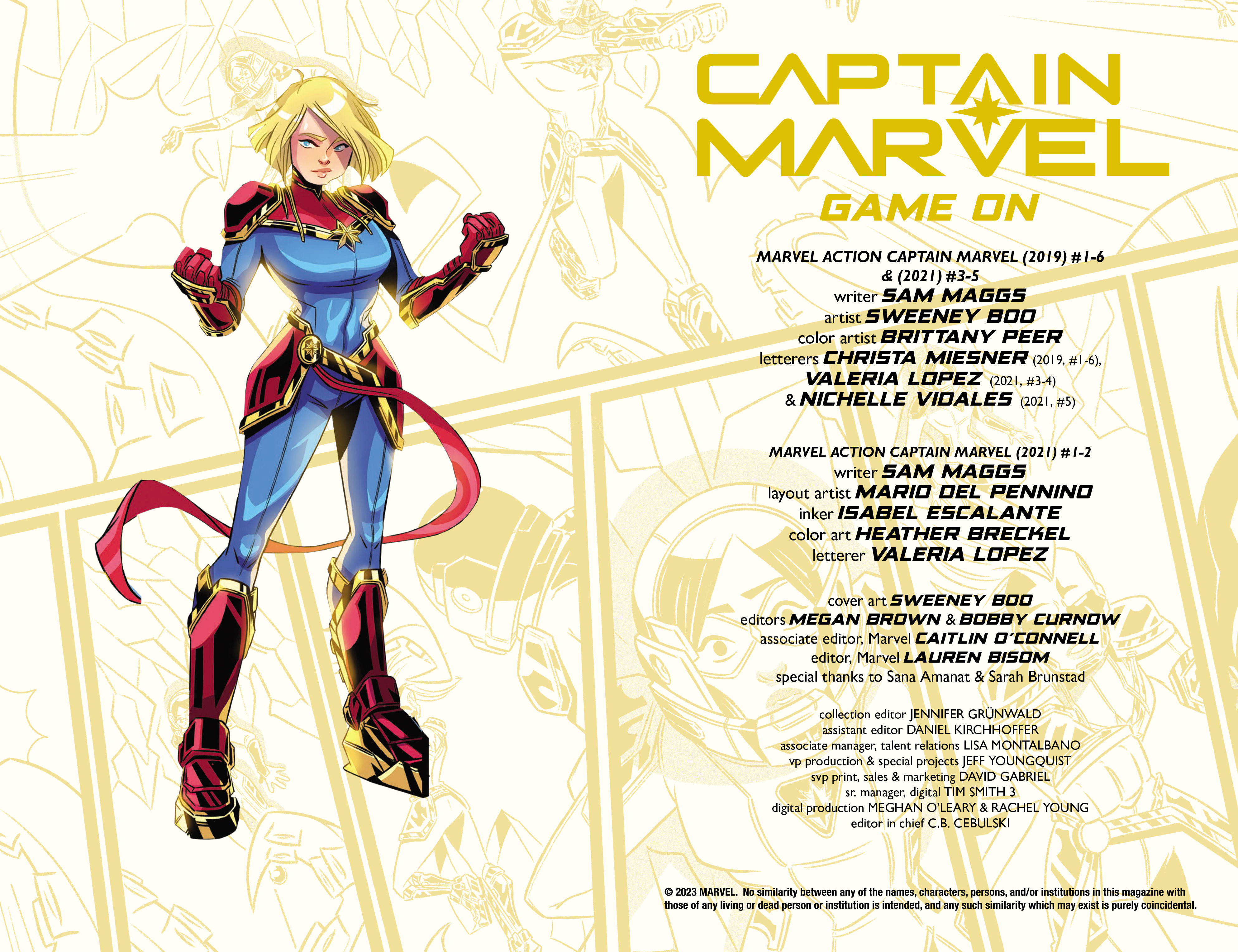 Read online Captain Marvel: Game On comic -  Issue # TPB (Part 1) - 3