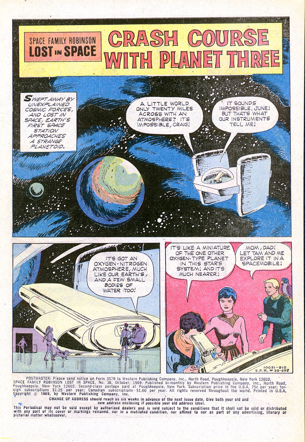 Read online Space Family Robinson comic -  Issue #36 - 3