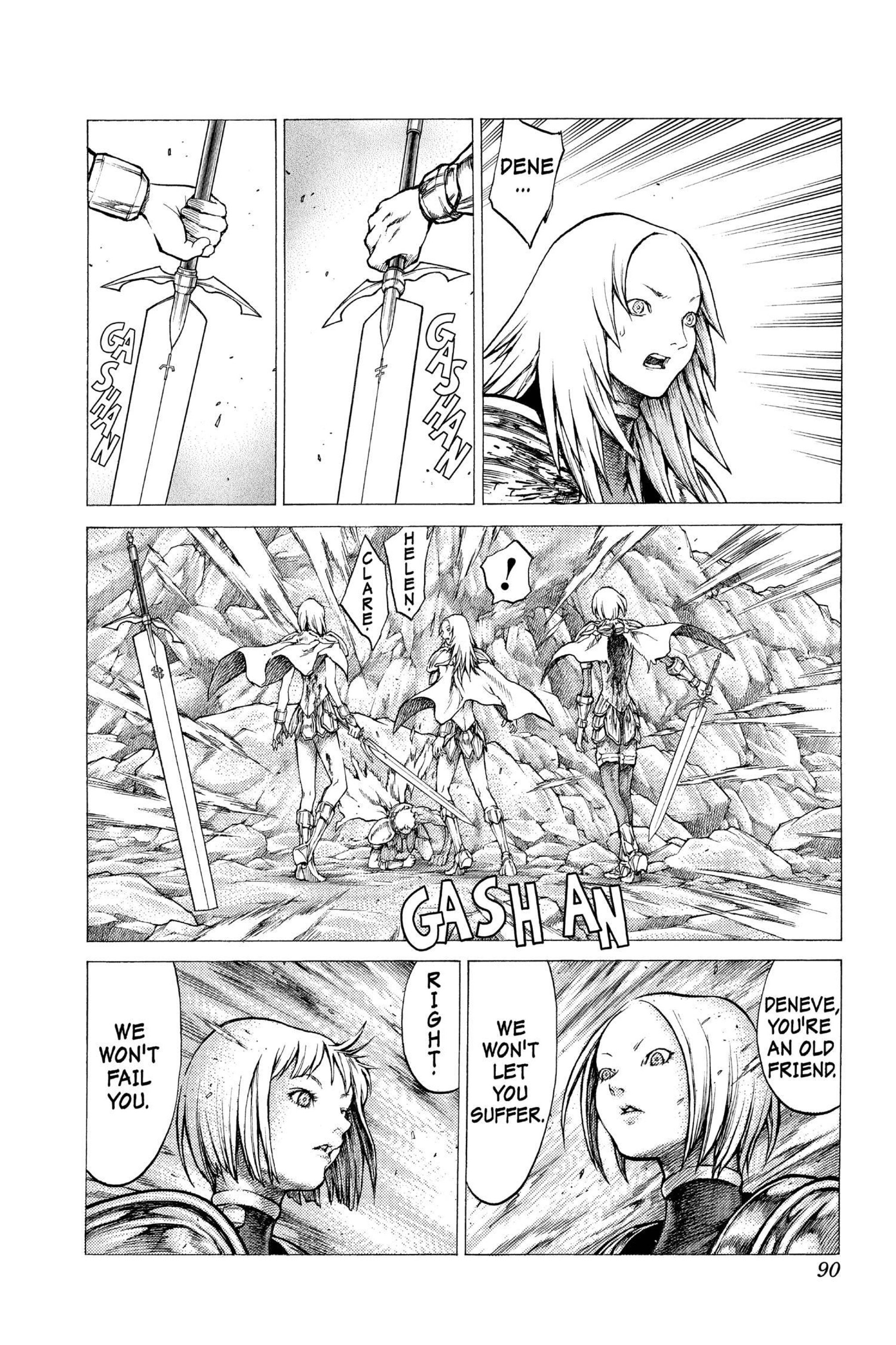 Read online Claymore comic -  Issue #6 - 86