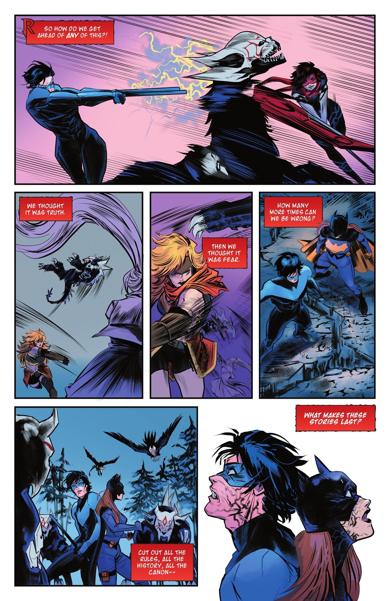 Read online DC/RWBY comic -  Issue #6 - 7