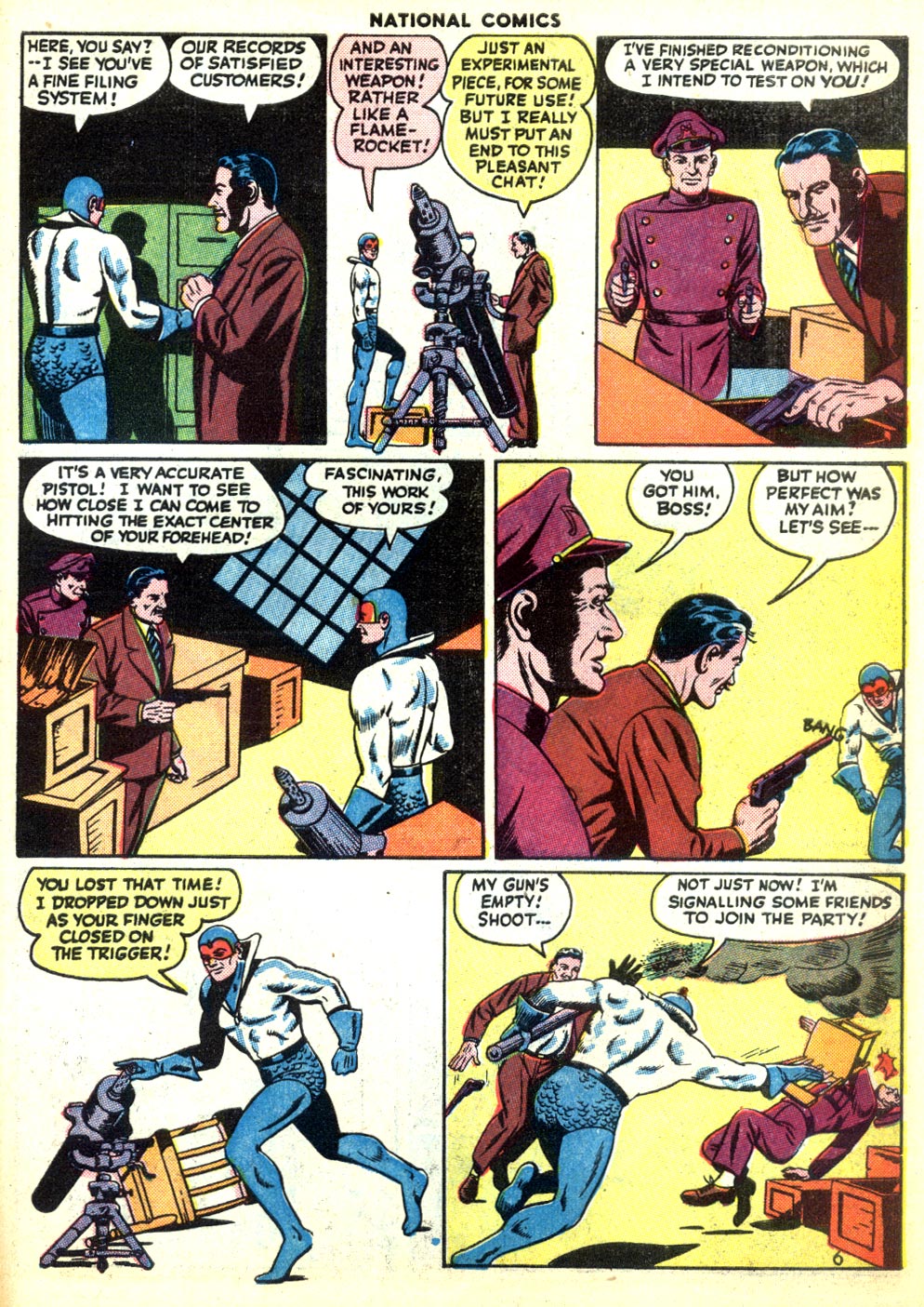 Read online National Comics comic -  Issue #54 - 57