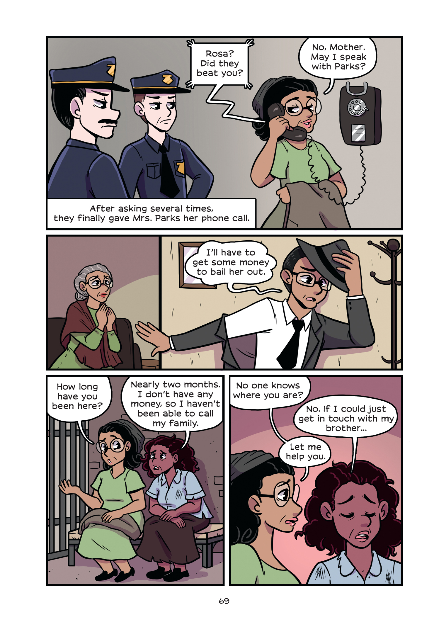 Read online History Comics comic -  Issue # Rosa Parks & Claudette Colvin - Civil Rights Heroes - 74