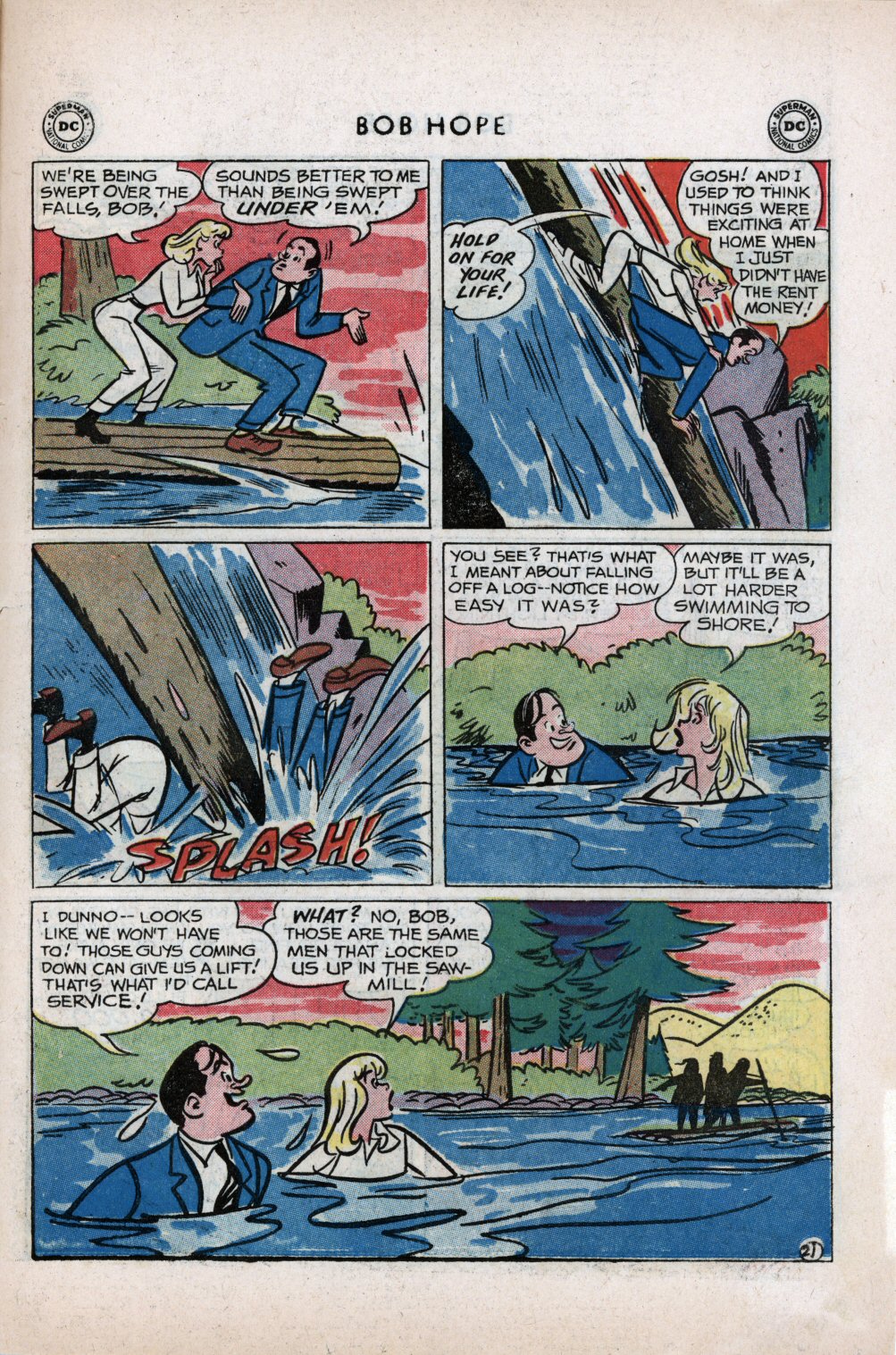 Read online The Adventures of Bob Hope comic -  Issue #59 - 27