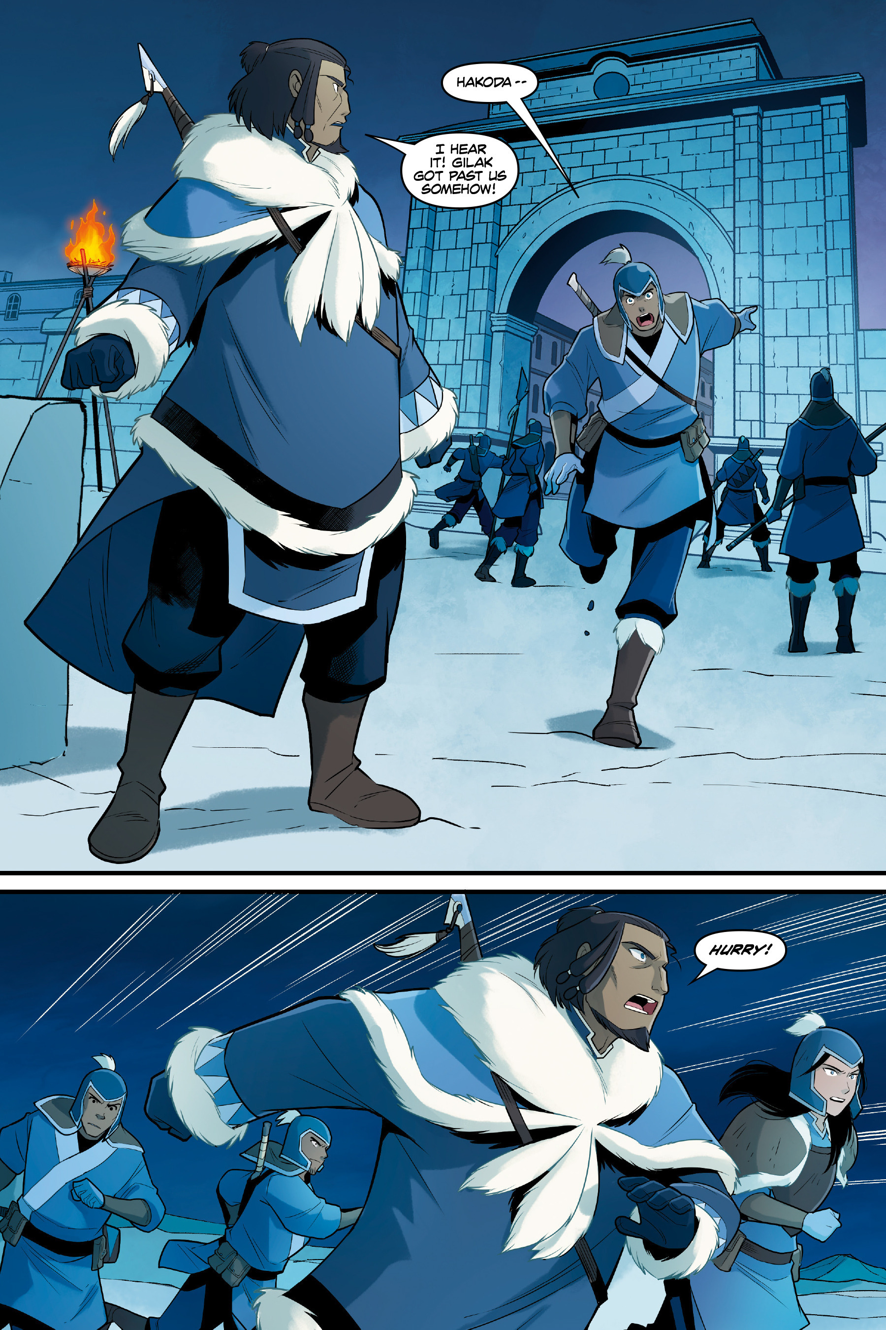Read online Nickelodeon Avatar: The Last Airbender - North and South comic -  Issue #2 - 46