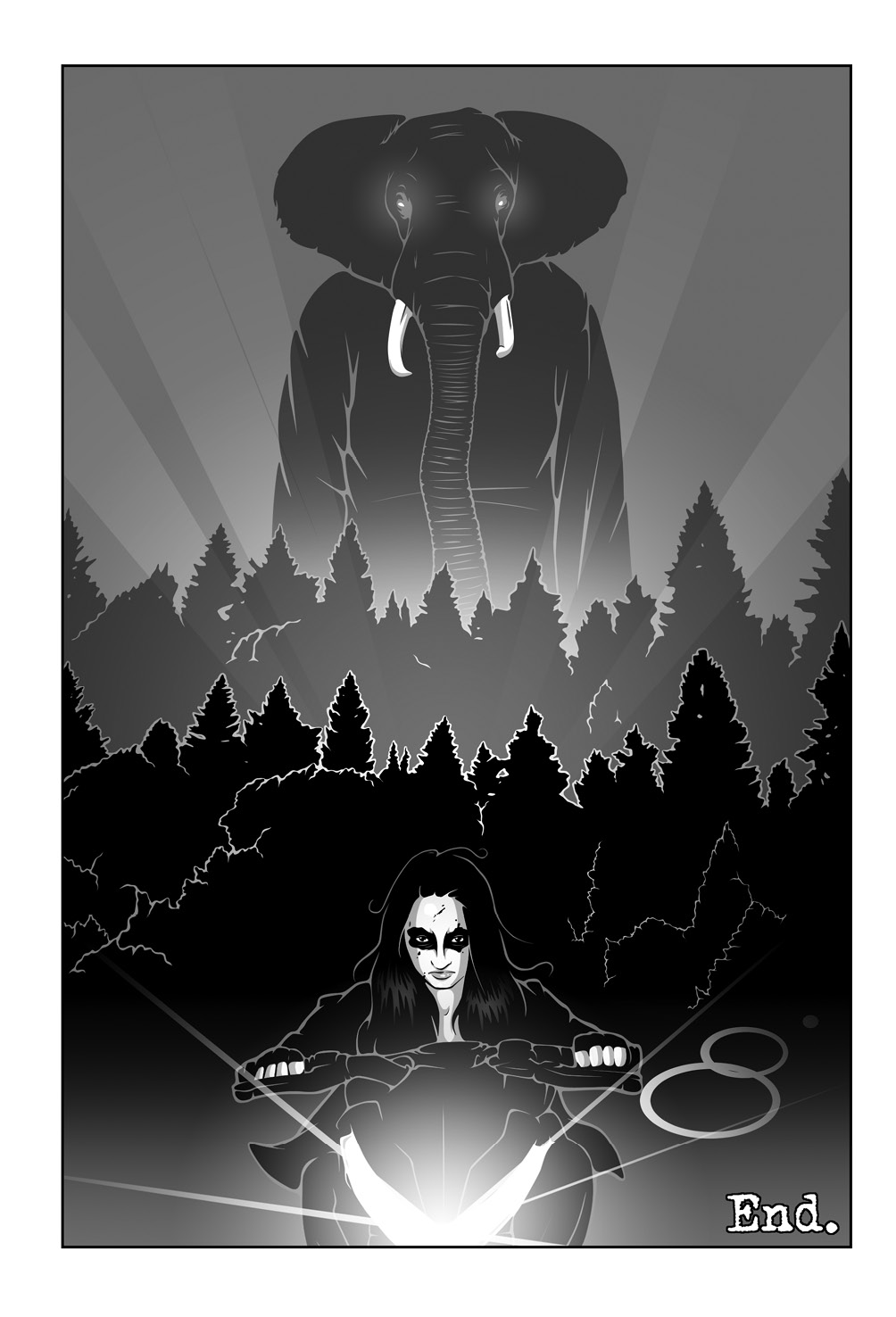 Read online Hollow Girl comic -  Issue #8 - 51