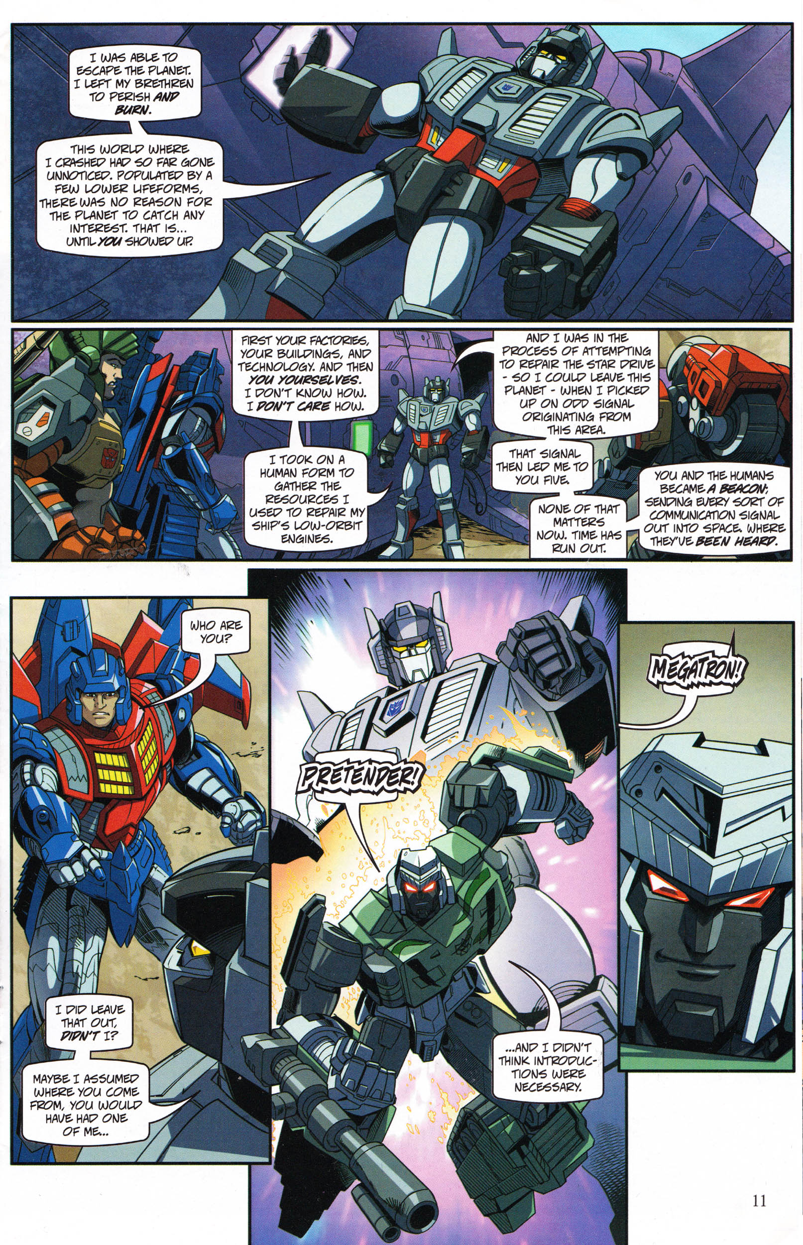 Read online Transformers: Collectors' Club comic -  Issue #69 - 11