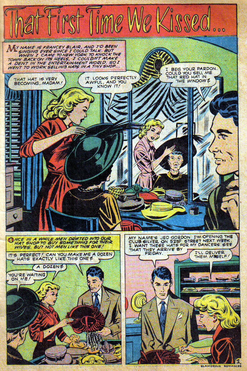 Read online Glamorous Romances comic -  Issue #48 - 3