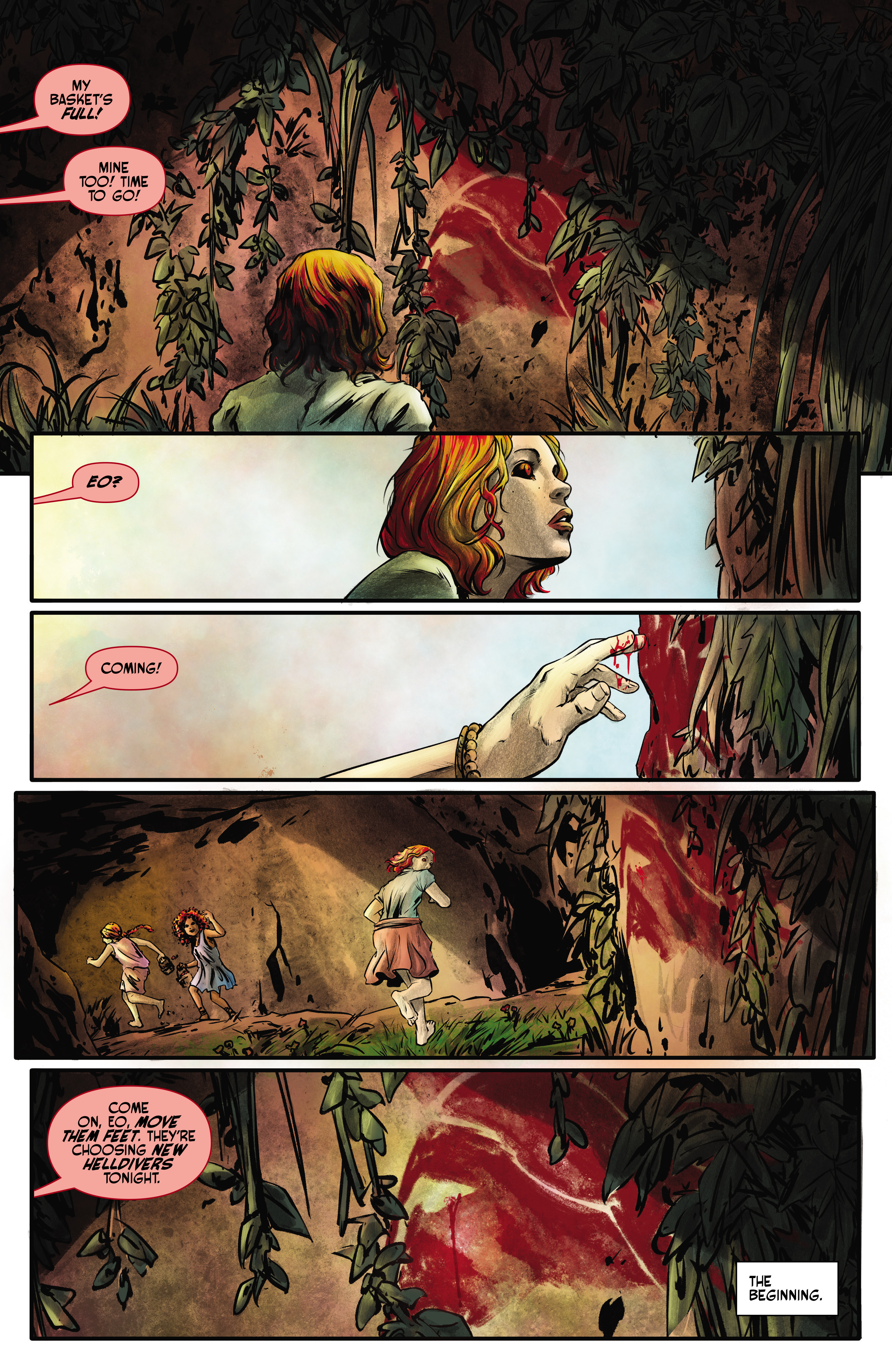 Read online Pierce Brown's Red Rising: Sons of Ares: Forbidden Song comic -  Issue # TPB - 122