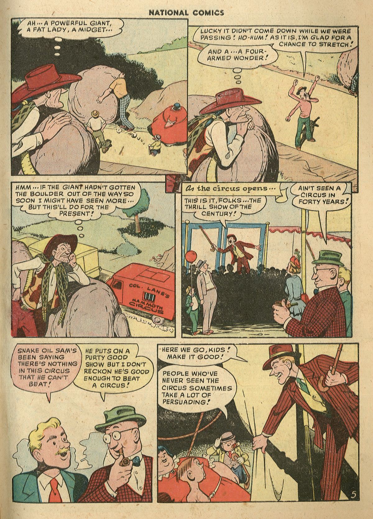 Read online National Comics comic -  Issue #74 - 7