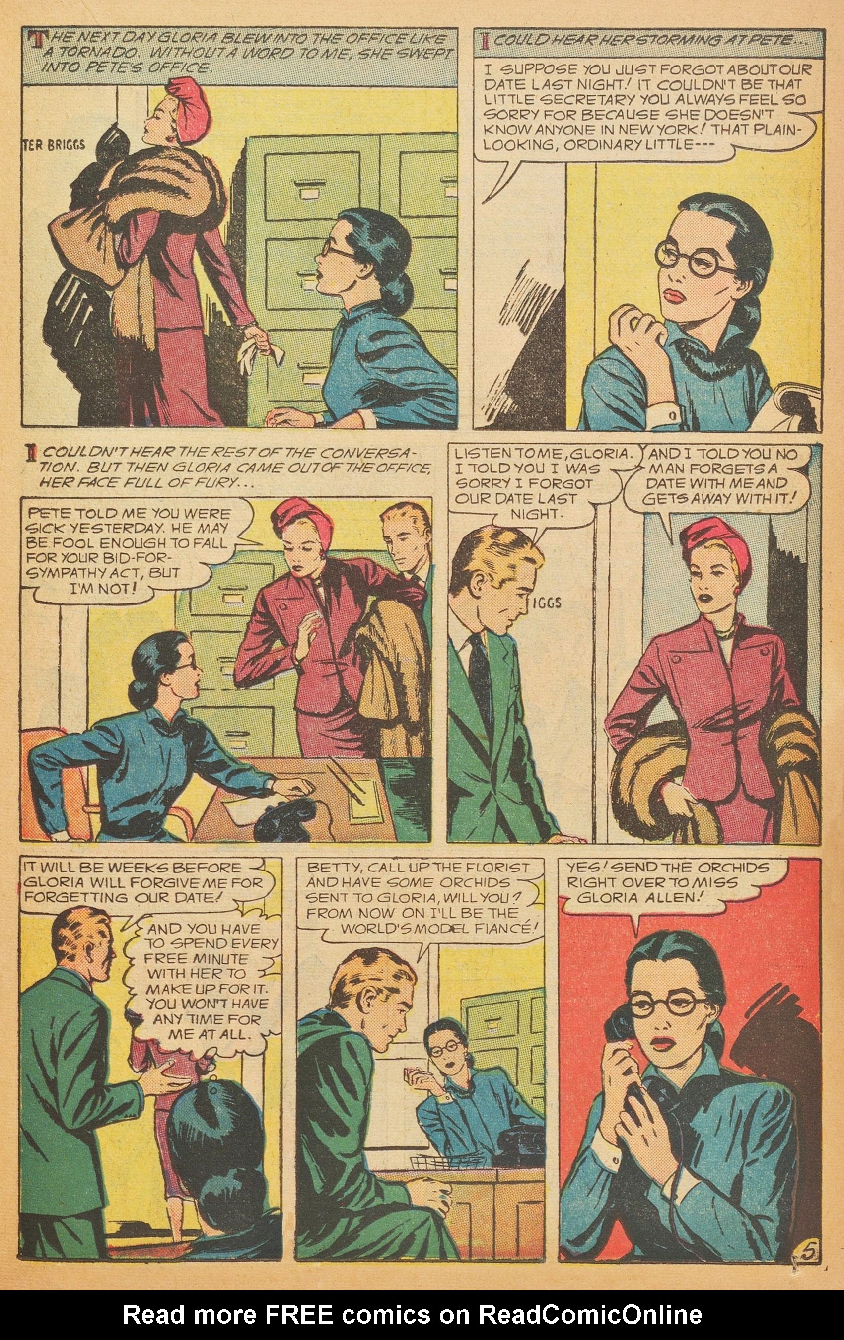 Read online Glamorous Romances comic -  Issue #45 - 31