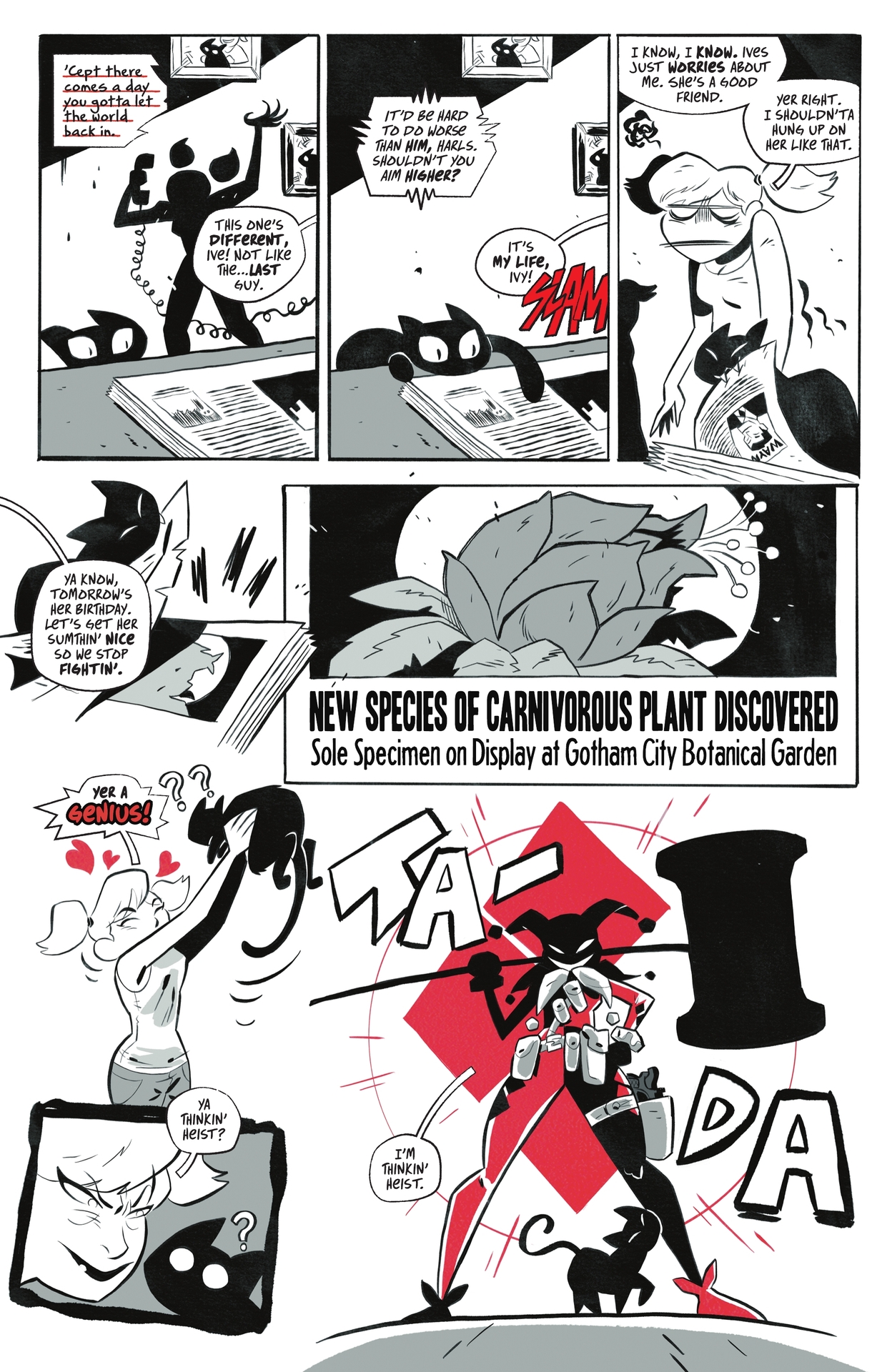 Read online Harley Quinn: Black   White   Redder comic -  Issue #3 - 31