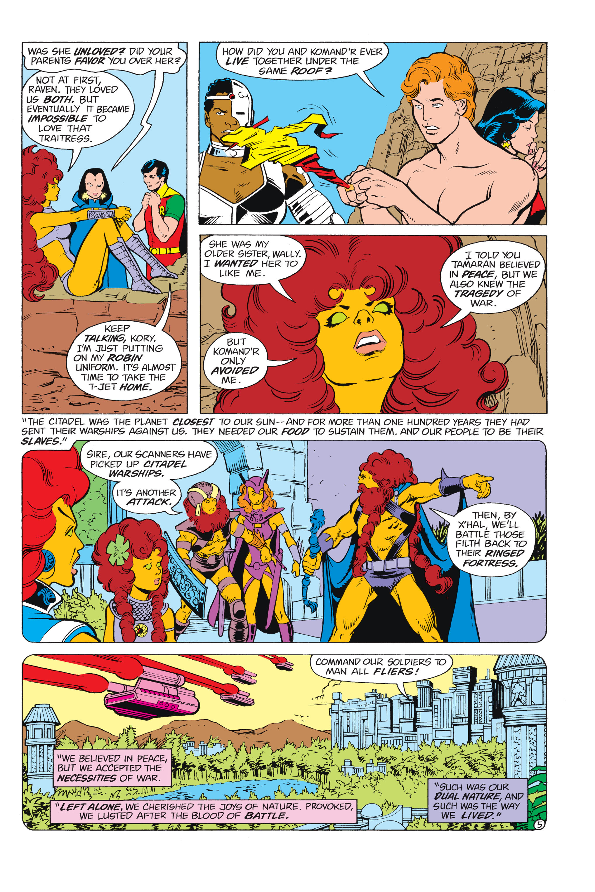 Read online Tales of the New Teen Titans comic -  Issue #4 - 6