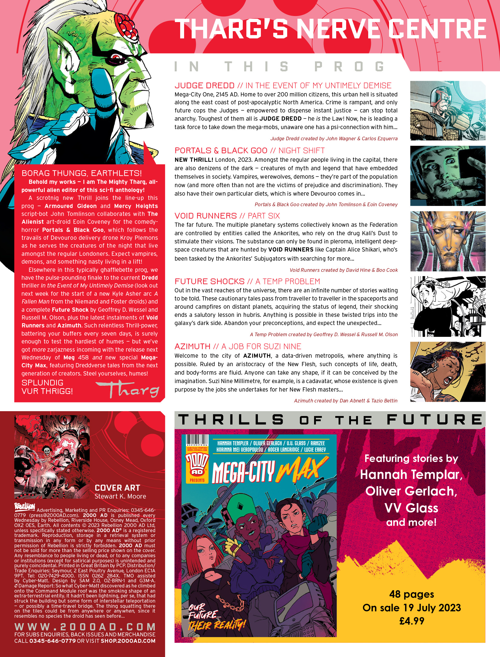 Read online 2000 AD comic -  Issue #2340 - 2