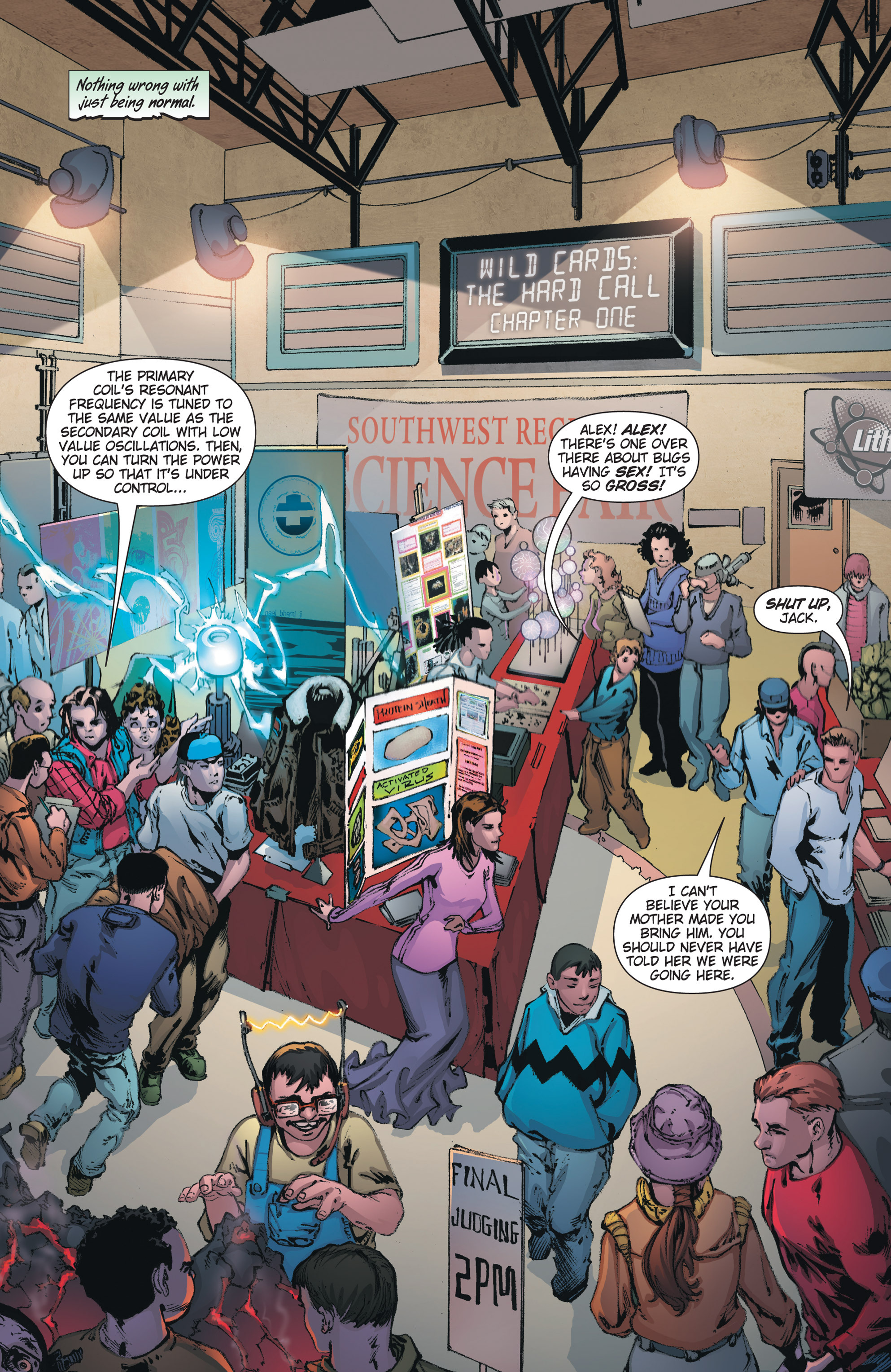 Read online George R.R. Martin's Wild Cards: The Hard Call comic -  Issue # _TPB (Part 1) - 12