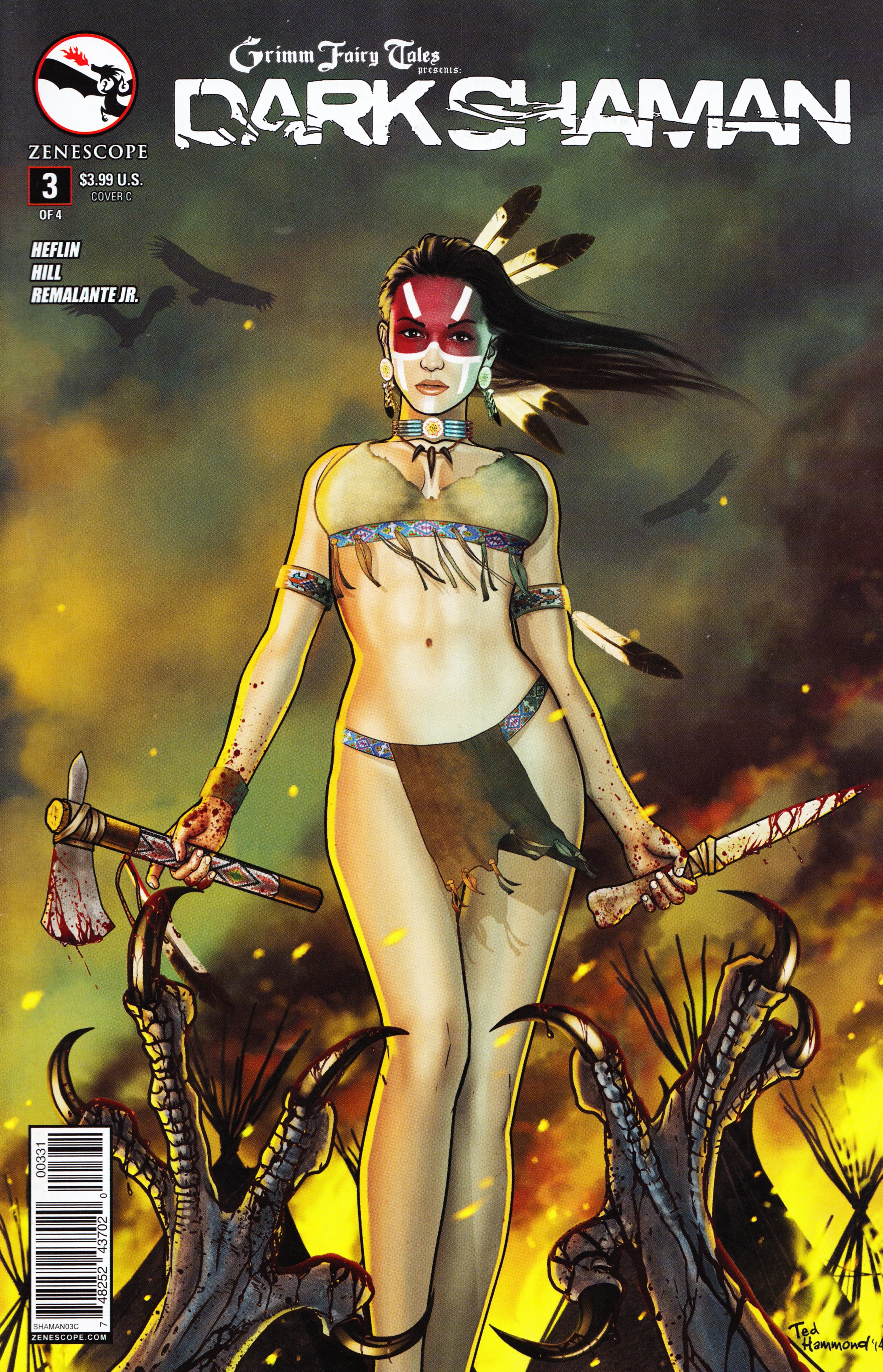 Read online Grimm Fairy Tales presents Dark Shaman comic -  Issue #3 - 2