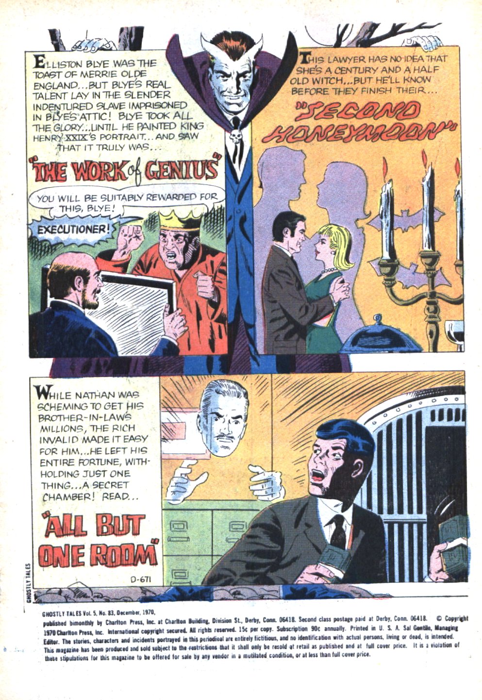 Read online Ghostly Tales comic -  Issue #83 - 3