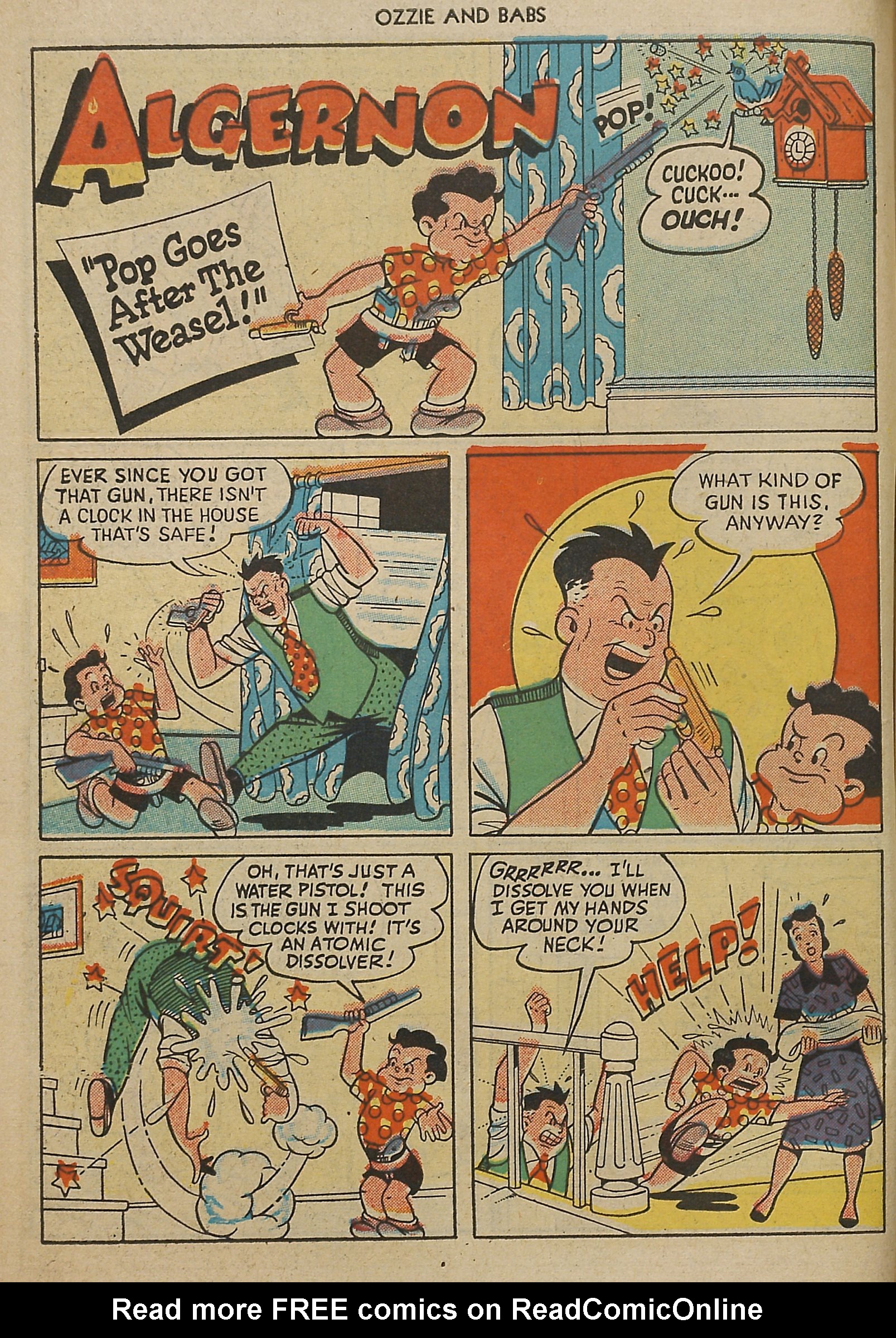 Read online Ozzie And Babs comic -  Issue #12 - 10