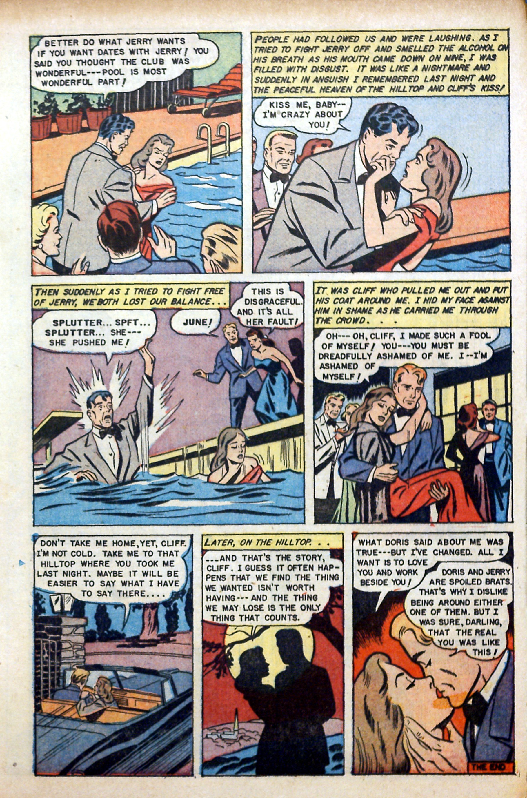 Read online Glamorous Romances comic -  Issue #56 - 17