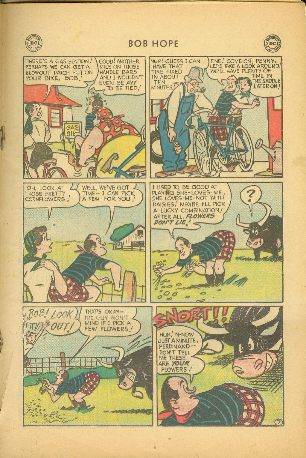 Read online The Adventures of Bob Hope comic -  Issue #35 - 19