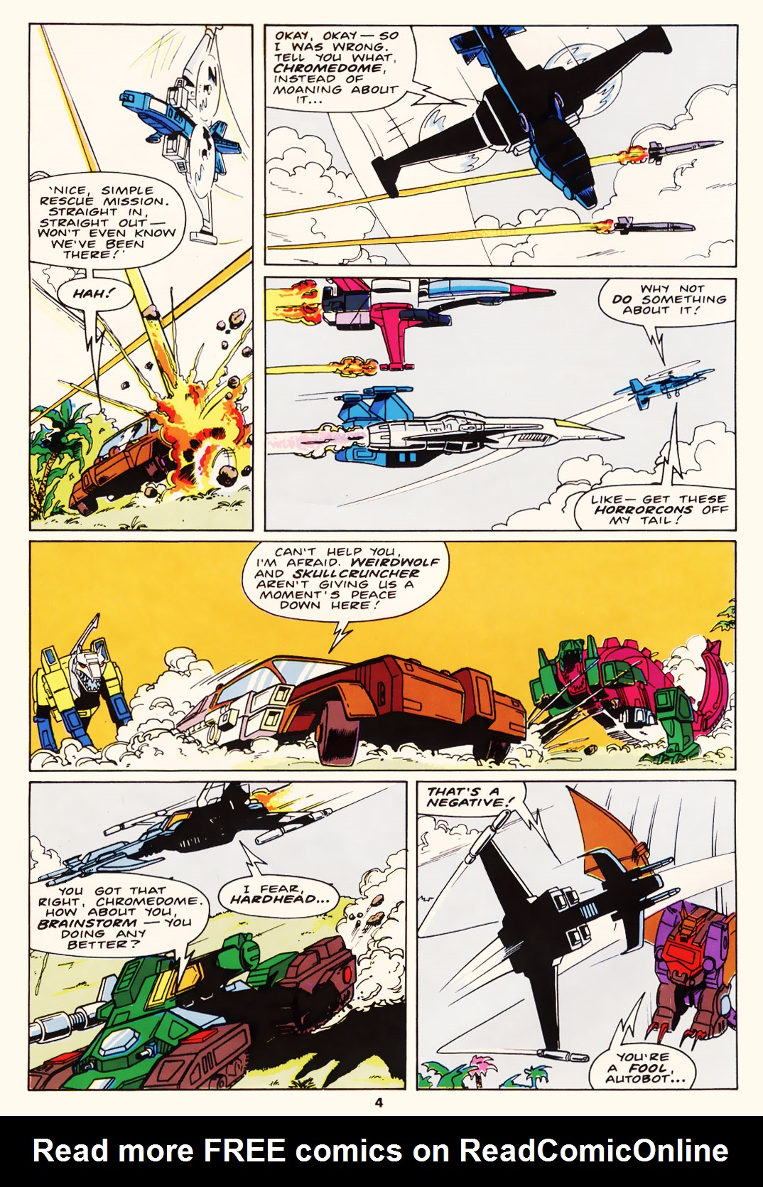 Read online The Transformers (UK) comic -  Issue #130 - 4