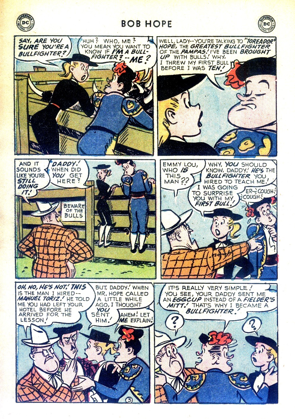 Read online The Adventures of Bob Hope comic -  Issue #32 - 14