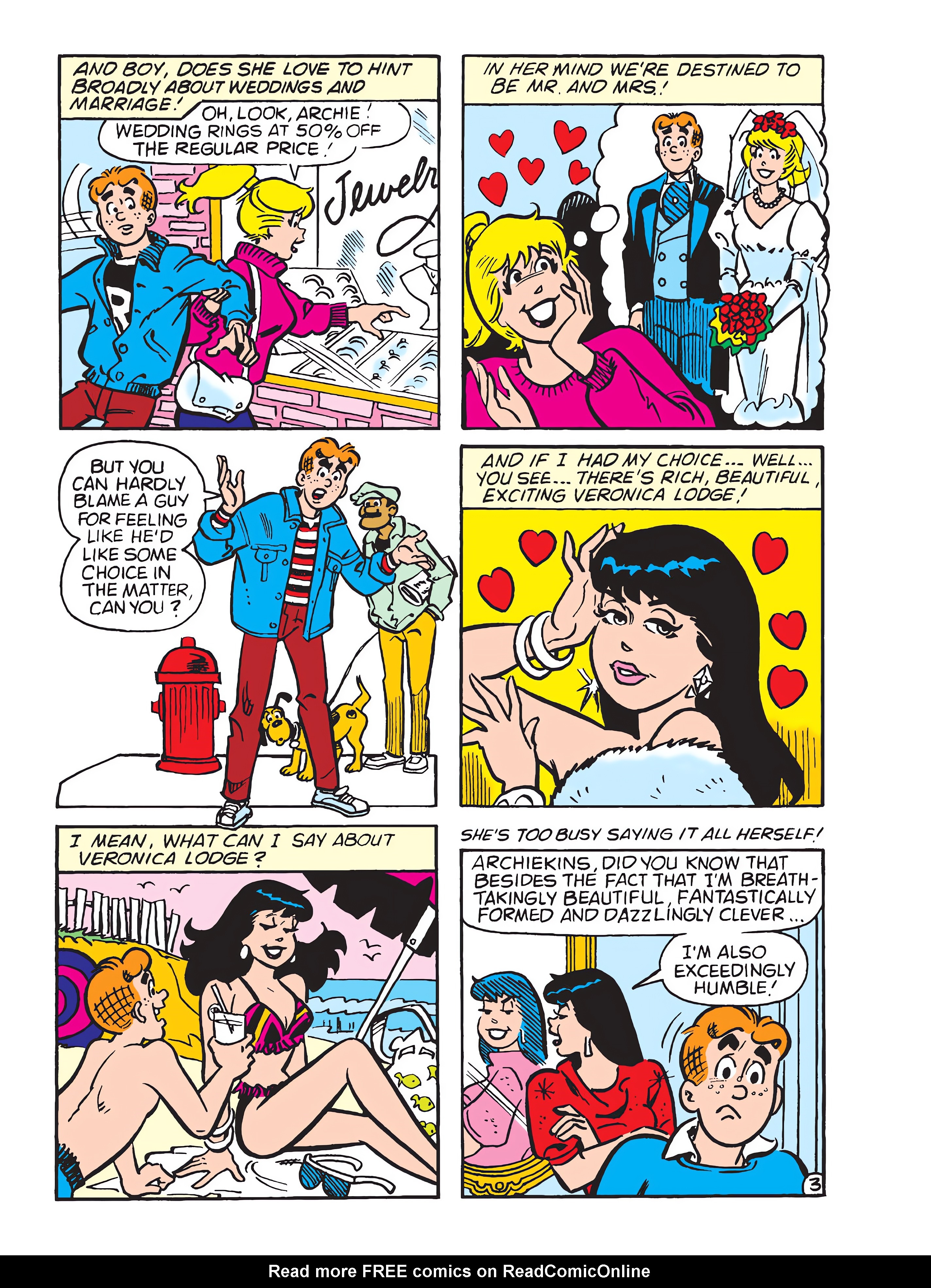 Read online Archie's Double Digest Magazine comic -  Issue #335 - 136
