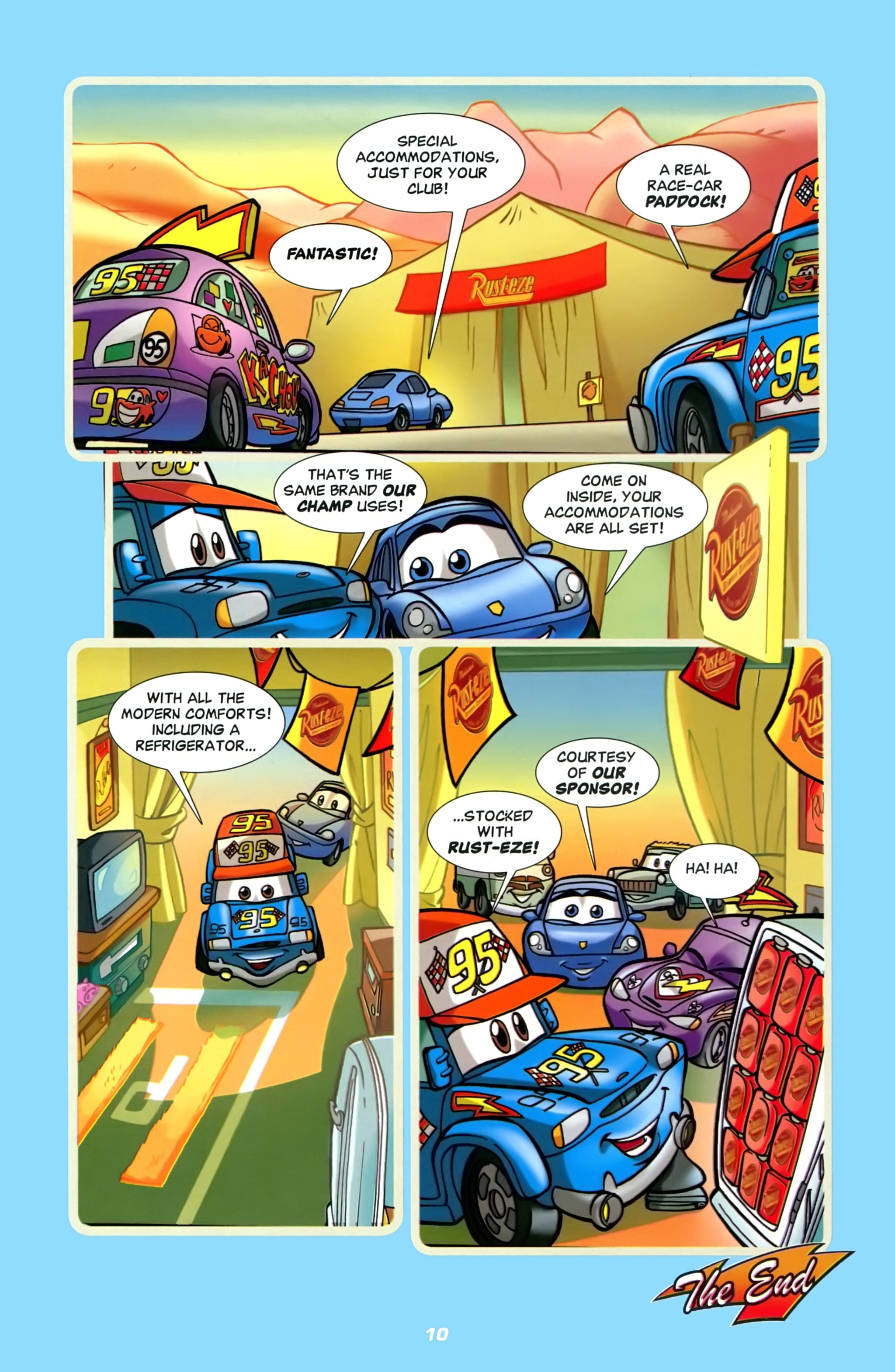 Read online Disney Pixar Cars comic -  Issue # Full - 10