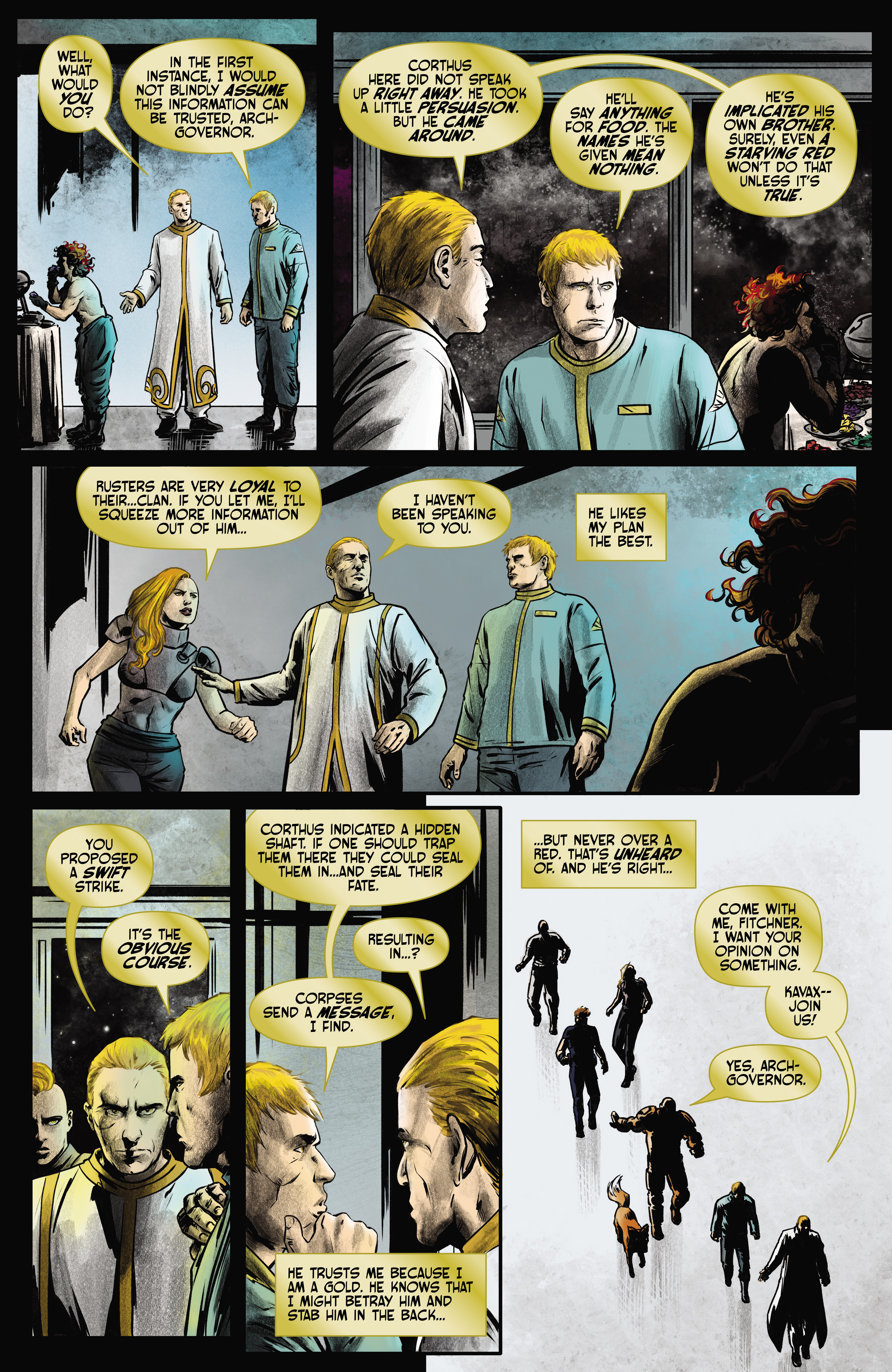 Read online Pierce Brown's Red Rising: Sons of Ares: Forbidden Song comic -  Issue # TPB - 90