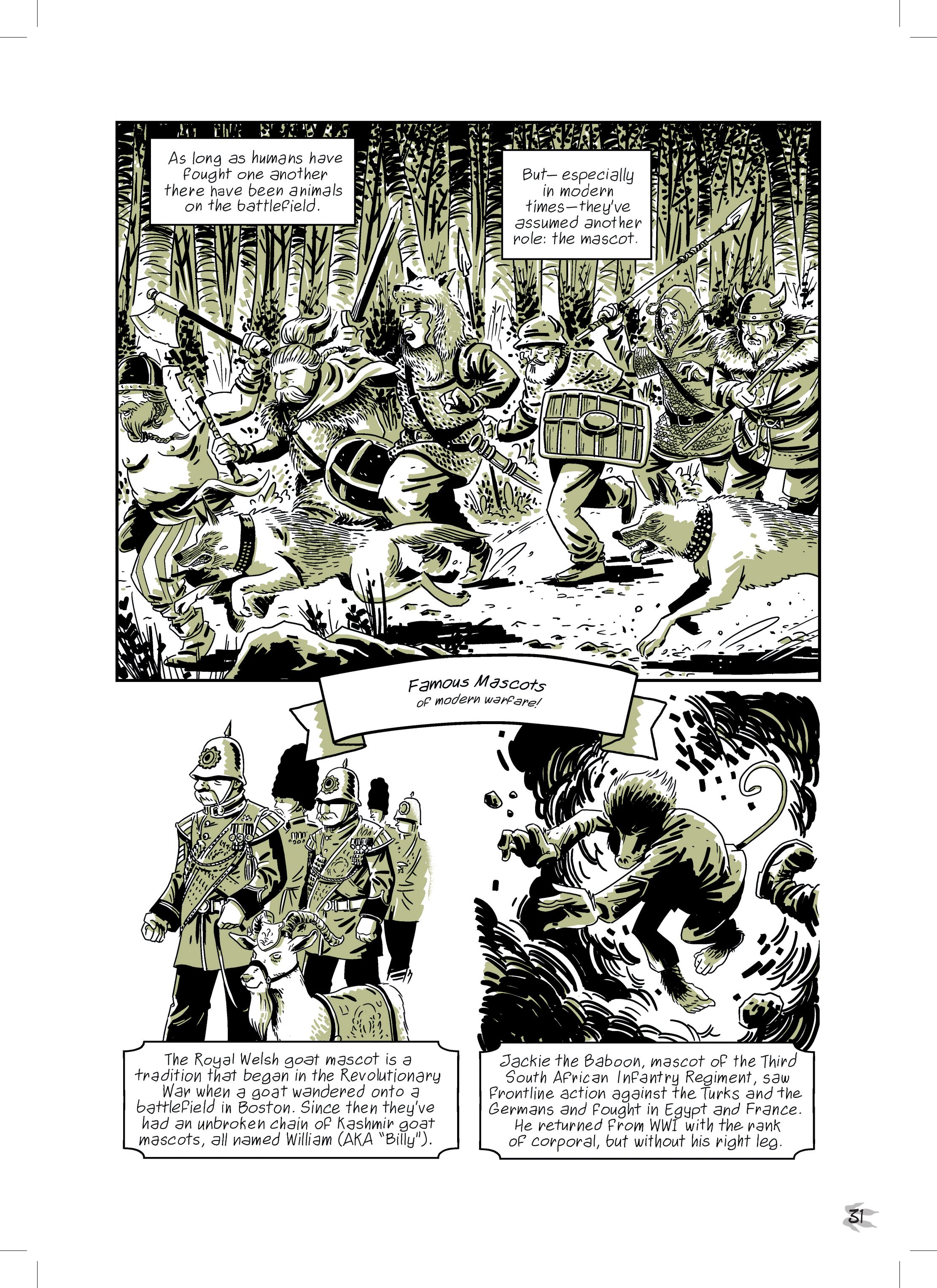 Read online Four-Fisted Tales: Animals in Combat comic -  Issue # TPB - 34