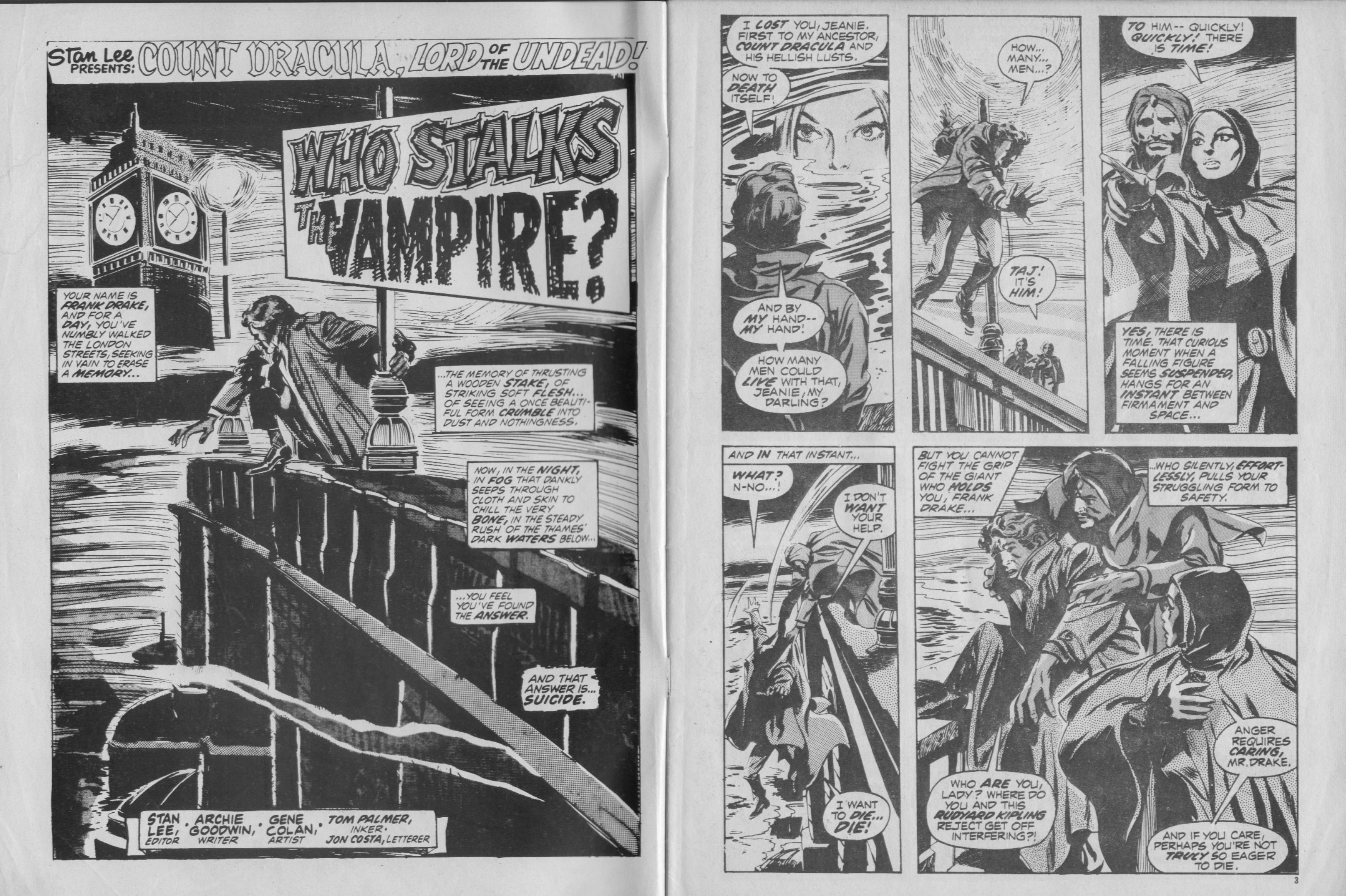 Read online Dracula Lives (1974) comic -  Issue #5 - 2