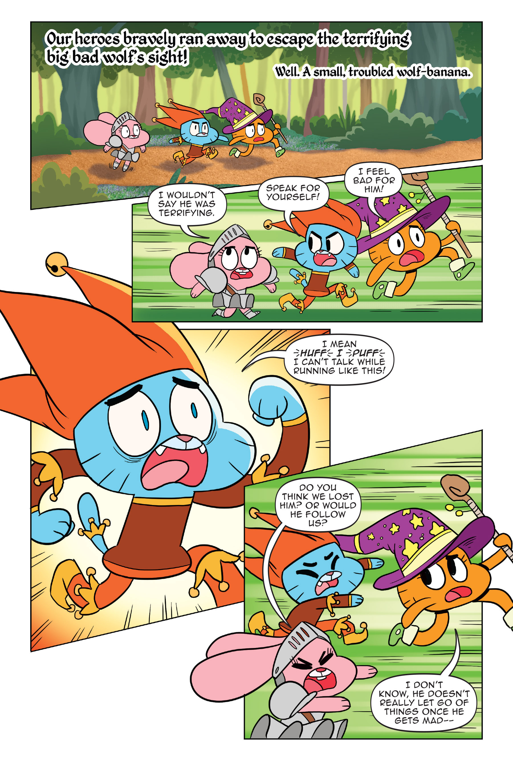 Read online The Amazing World of Gumball: Fairy Tale Trouble comic -  Issue # Full - 70