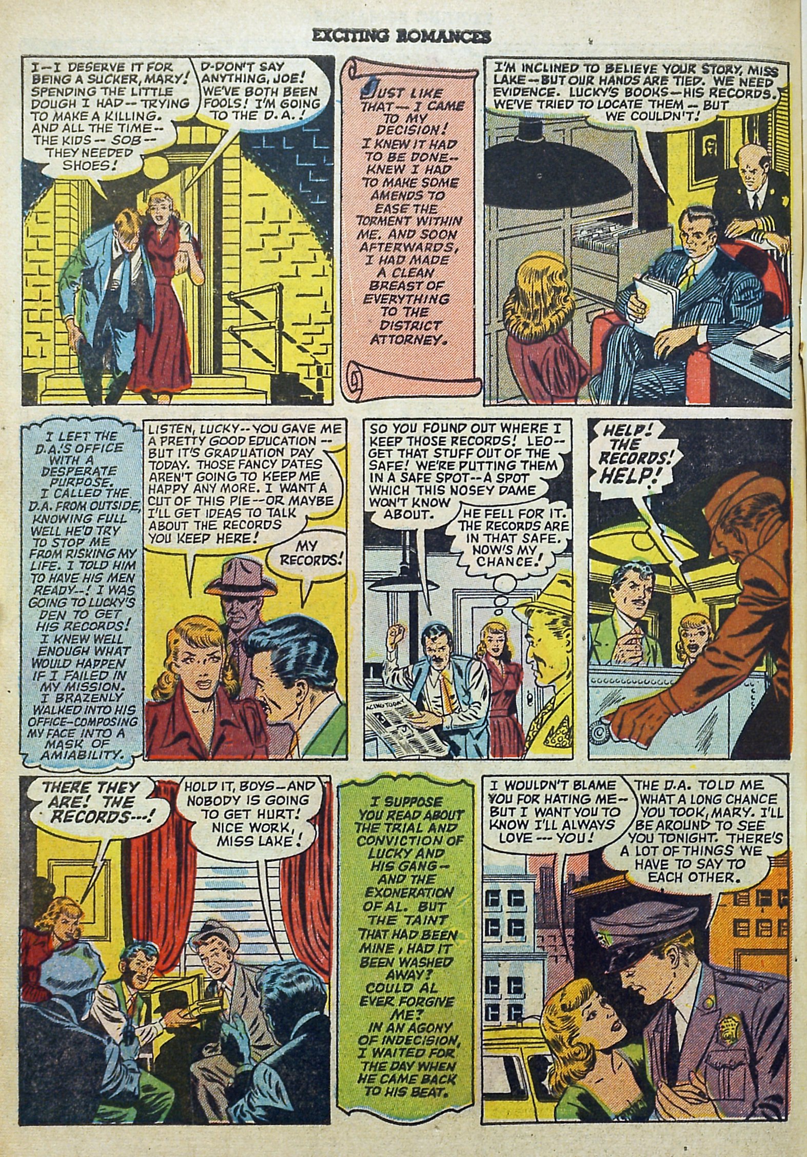 Read online Exciting Romances comic -  Issue #8 - 34