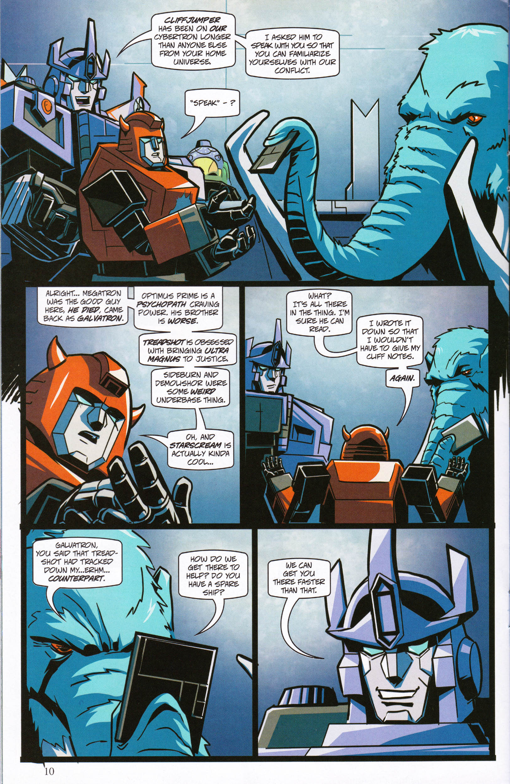 Read online Transformers: Collectors' Club comic -  Issue #61 - 10