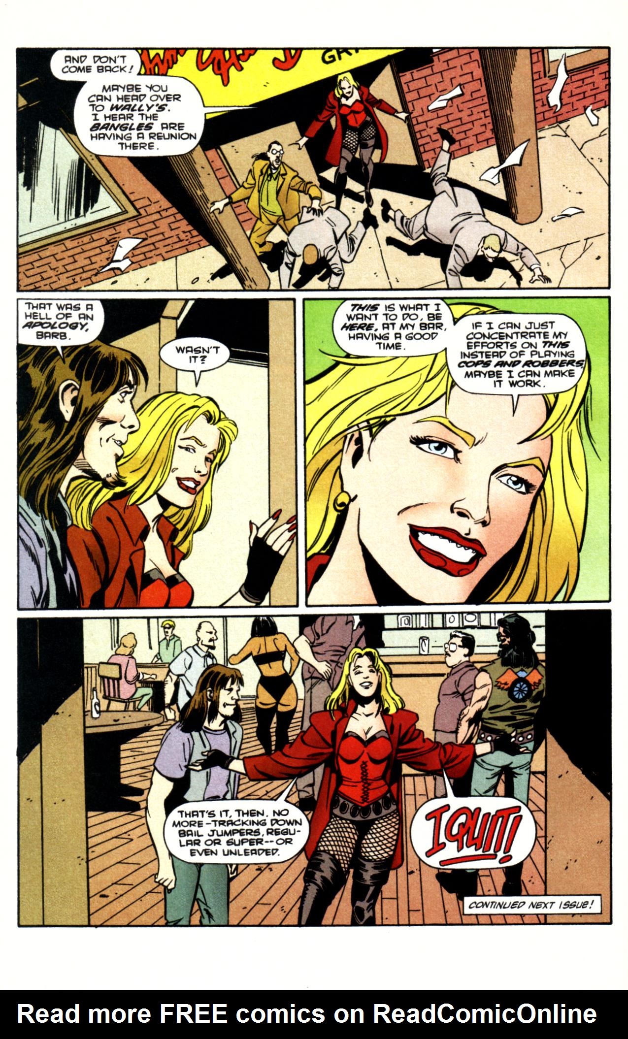 Read online Barb Wire (1994) comic -  Issue #6 - 23
