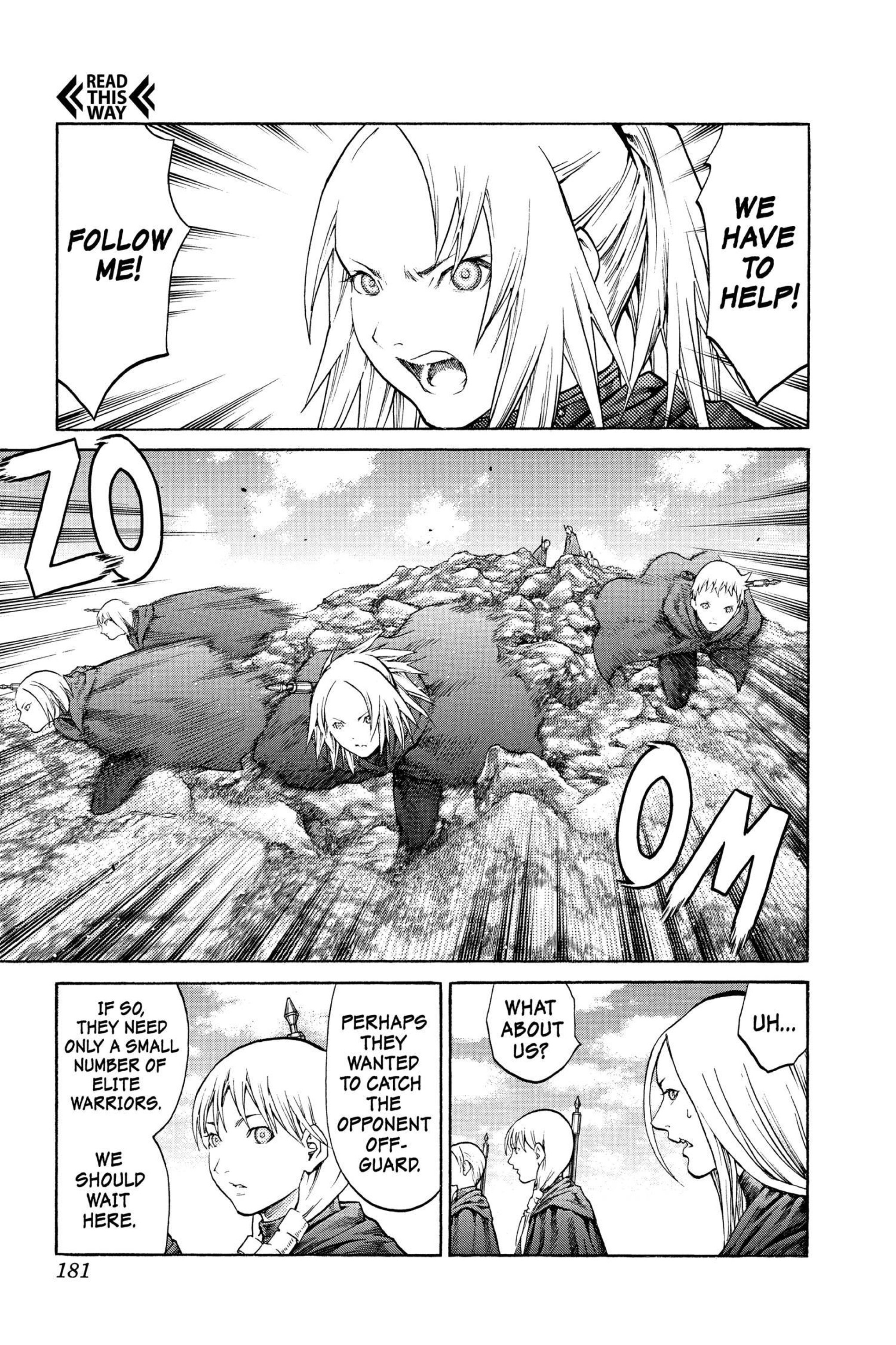 Read online Claymore comic -  Issue #12 - 163