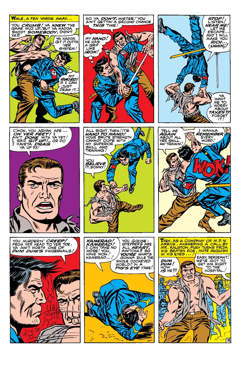 Read online Sgt. Fury Epic Collection: The Howling Commandos comic -  Issue #Sgt. Fury Epic Collection Berlin Breakout (Part 2) - 30