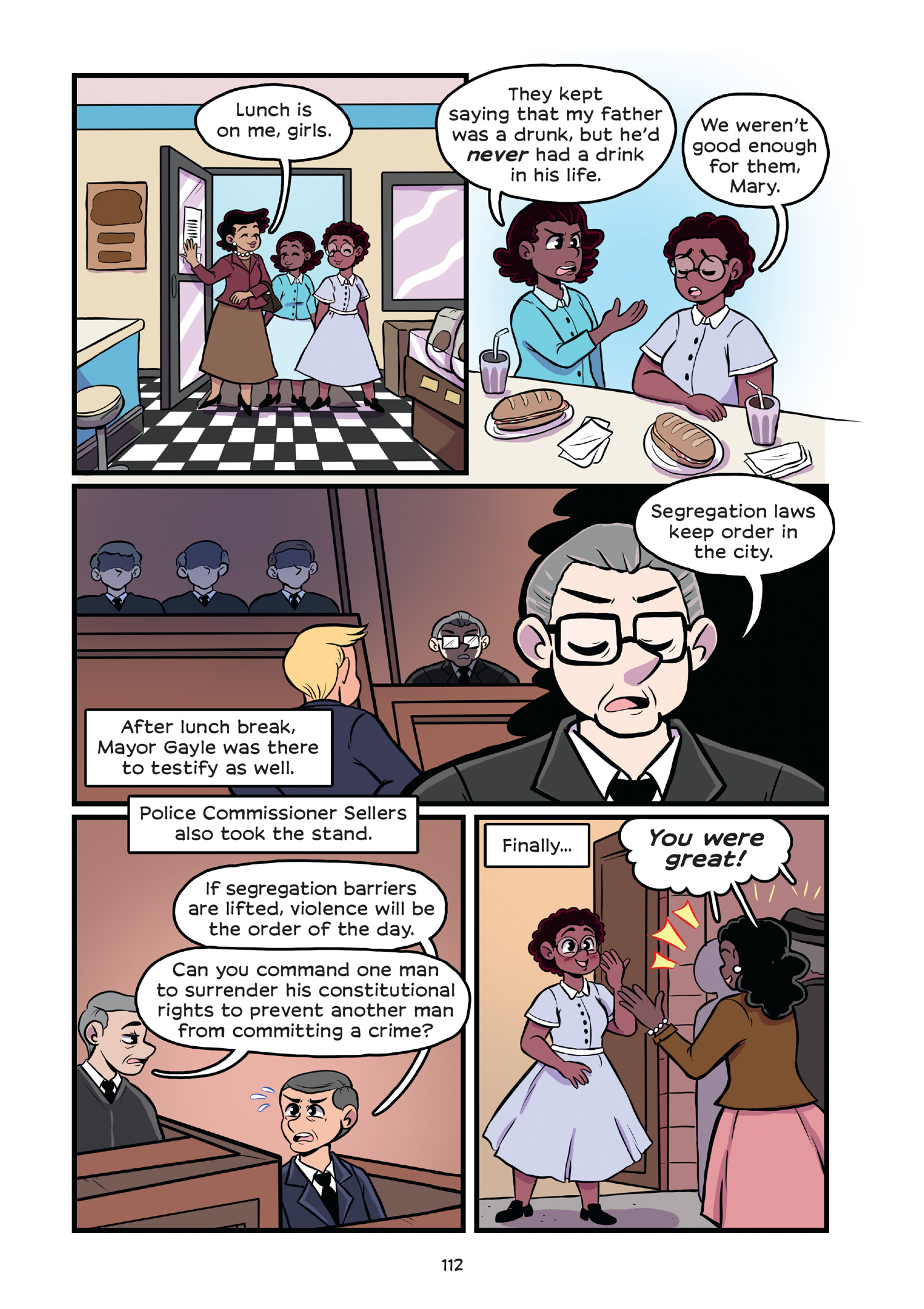 Read online History Comics comic -  Issue # Rosa Parks & Claudette Colvin - Civil Rights Heroes - 117