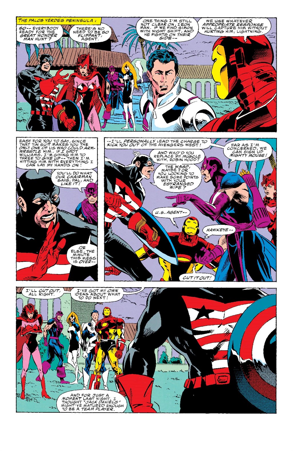 Read online Avengers West Coast Epic Collection: How The West Was Won comic -  Issue #Avengers West Coast Epic Collection California Screaming (Part 4) - 84