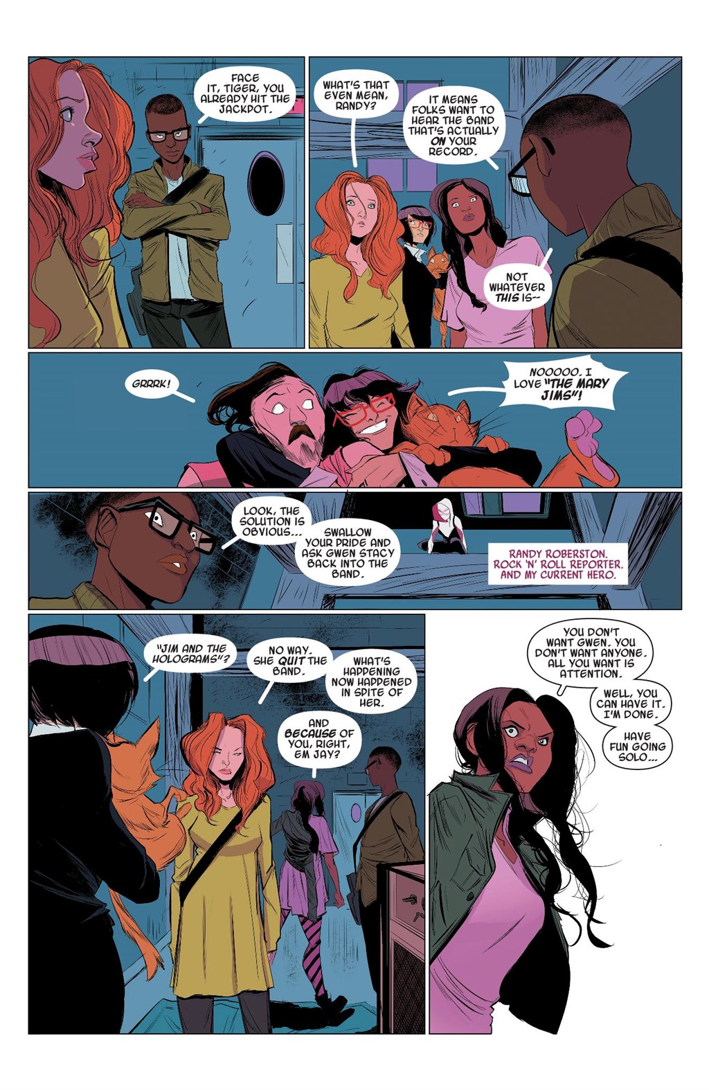 Spider-Gwen: Ghost-Spider - Edge of Spider-Verse (Modern Era Epic Collection) chapter 1 page 309