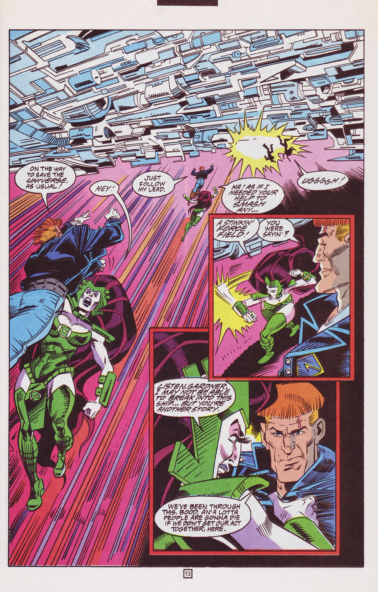 Read online Guy Gardner comic -  Issue #10 - 20