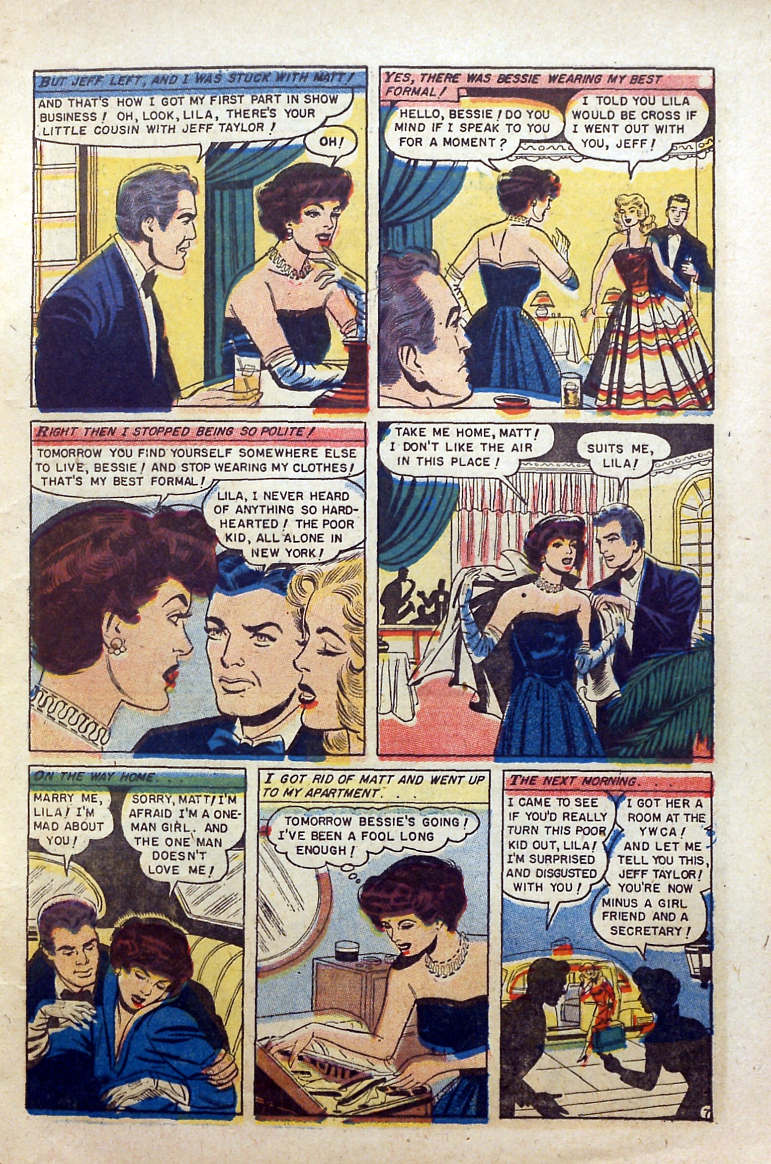 Read online Glamorous Romances comic -  Issue #89 - 9