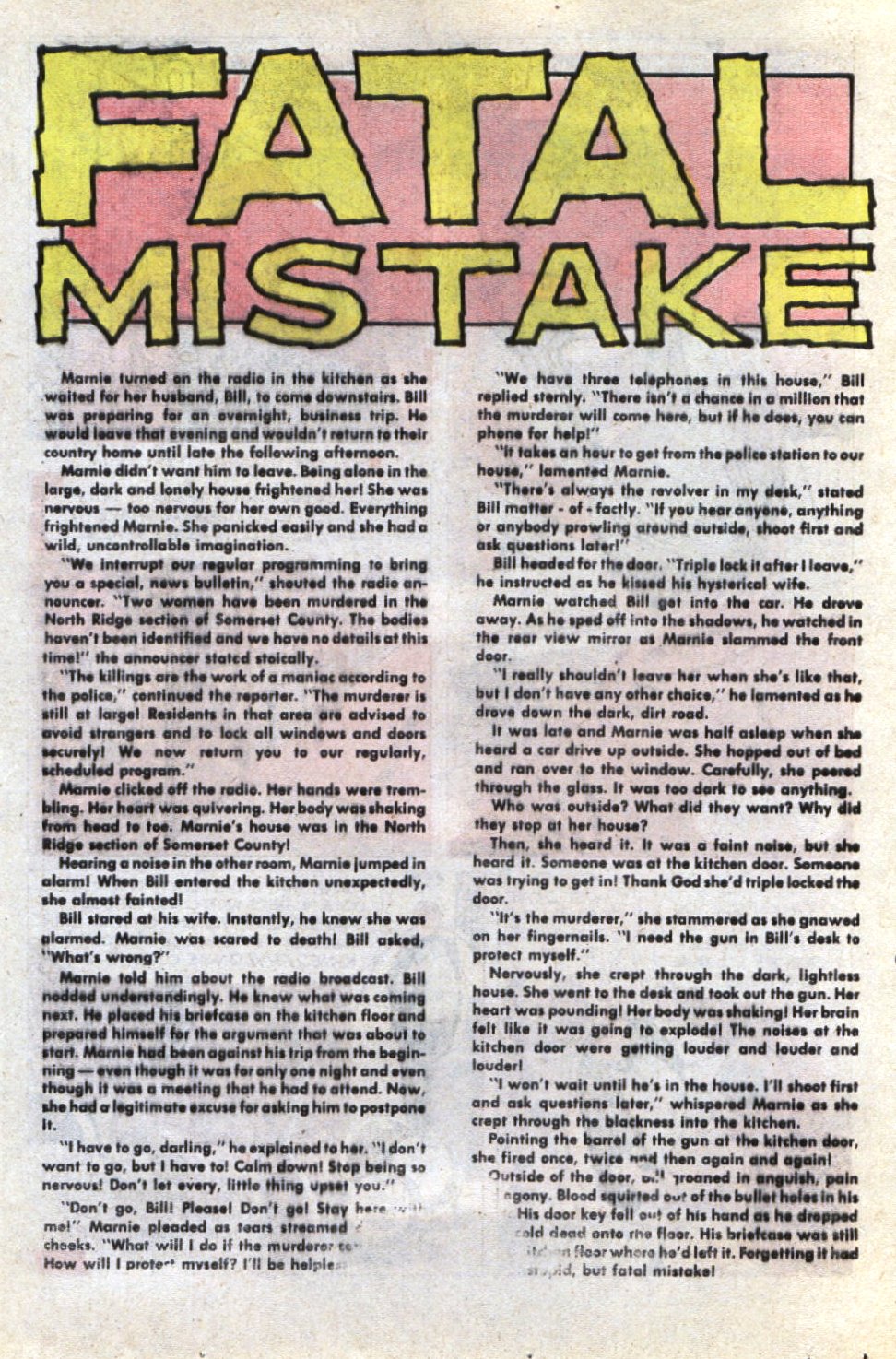 Read online Scary Tales comic -  Issue #21 - 20