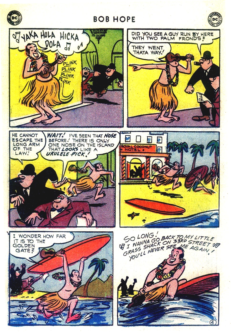 Read online The Adventures of Bob Hope comic -  Issue #27 - 28