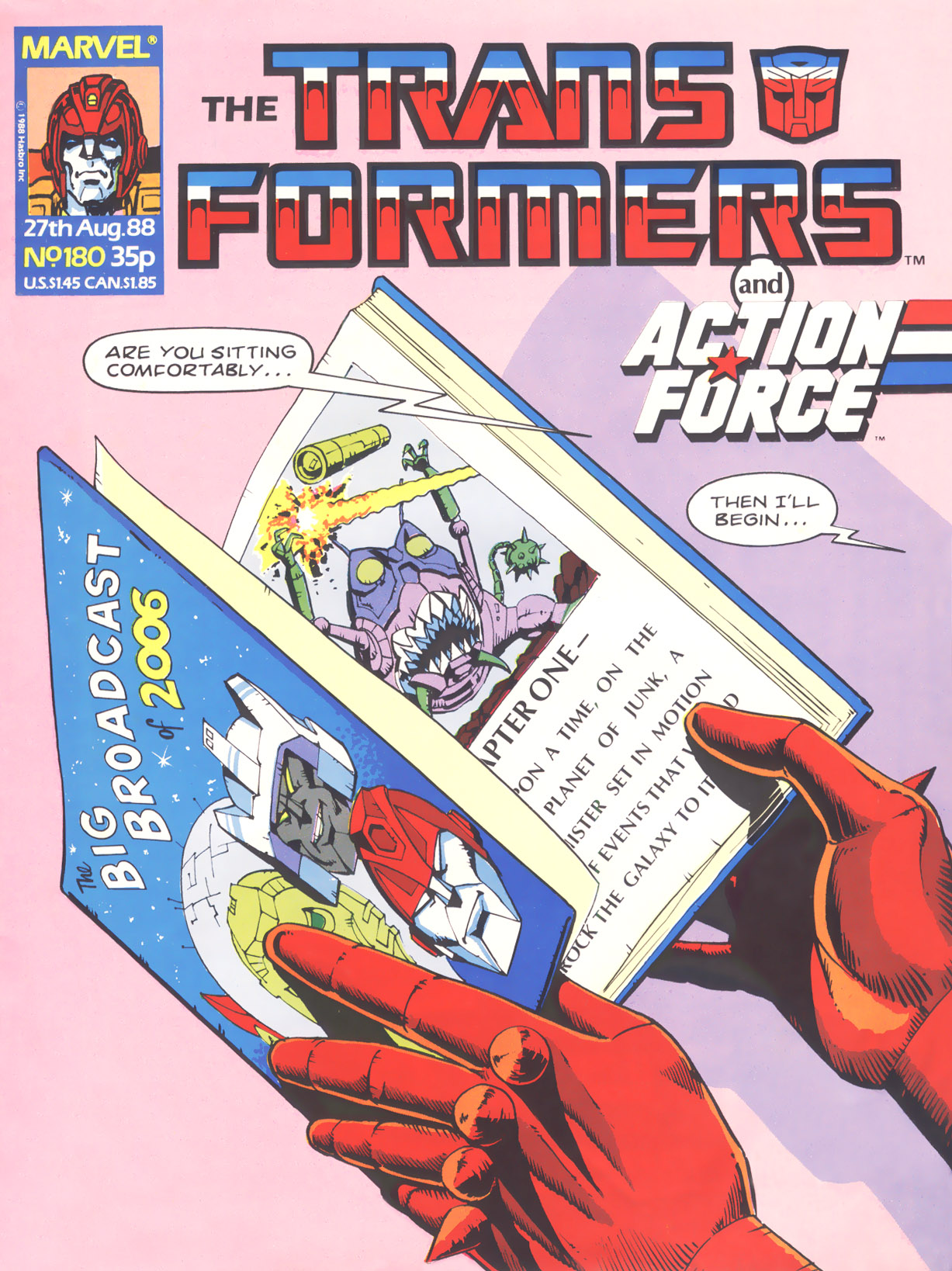 Read online The Transformers (UK) comic -  Issue #180 - 1