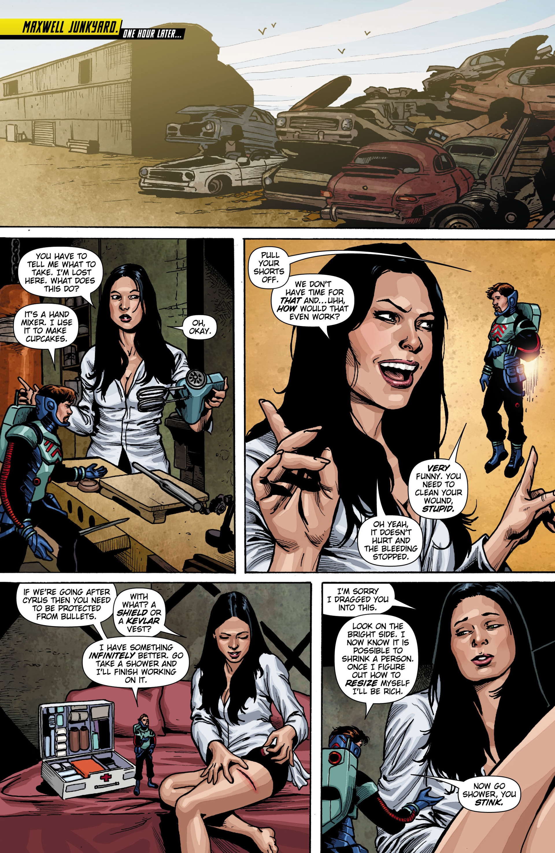 Read online Phantom Lady comic -  Issue #2 - 8