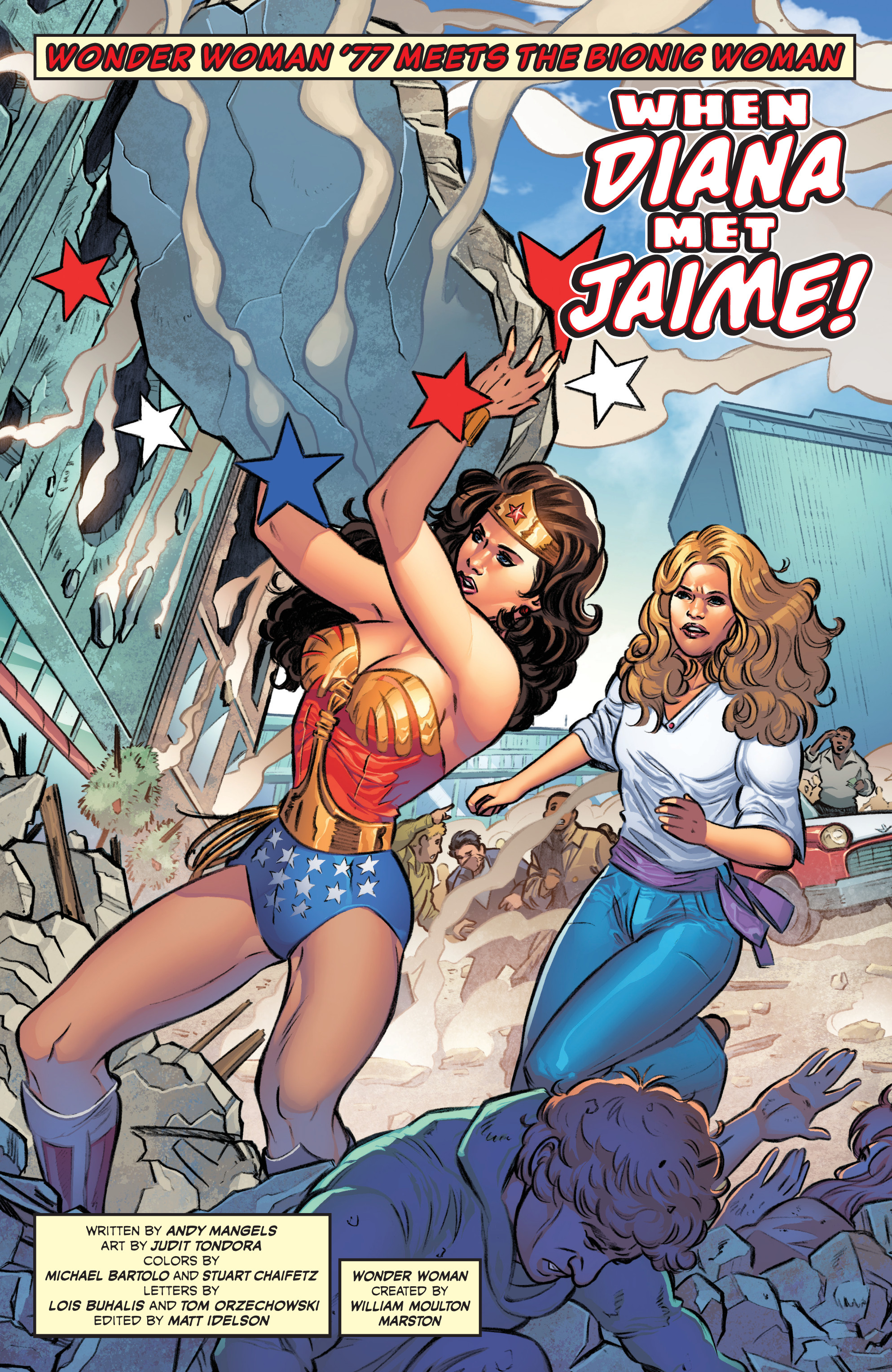 Read online Wonder Woman '77 Meets The Bionic Woman comic -  Issue #1 - 6