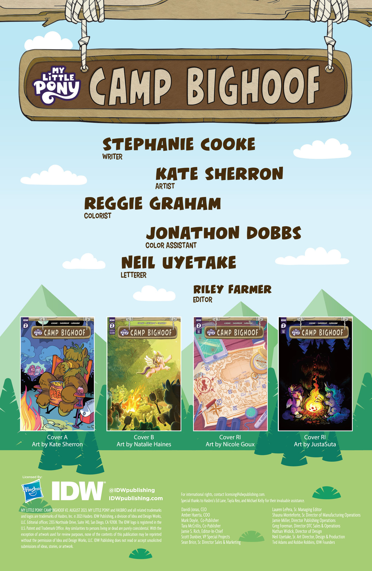 Read online My Little Pony: Camp Bighoof comic -  Issue #2 - 2