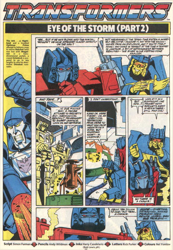 Read online The Transformers (UK) comic -  Issue #307 - 2